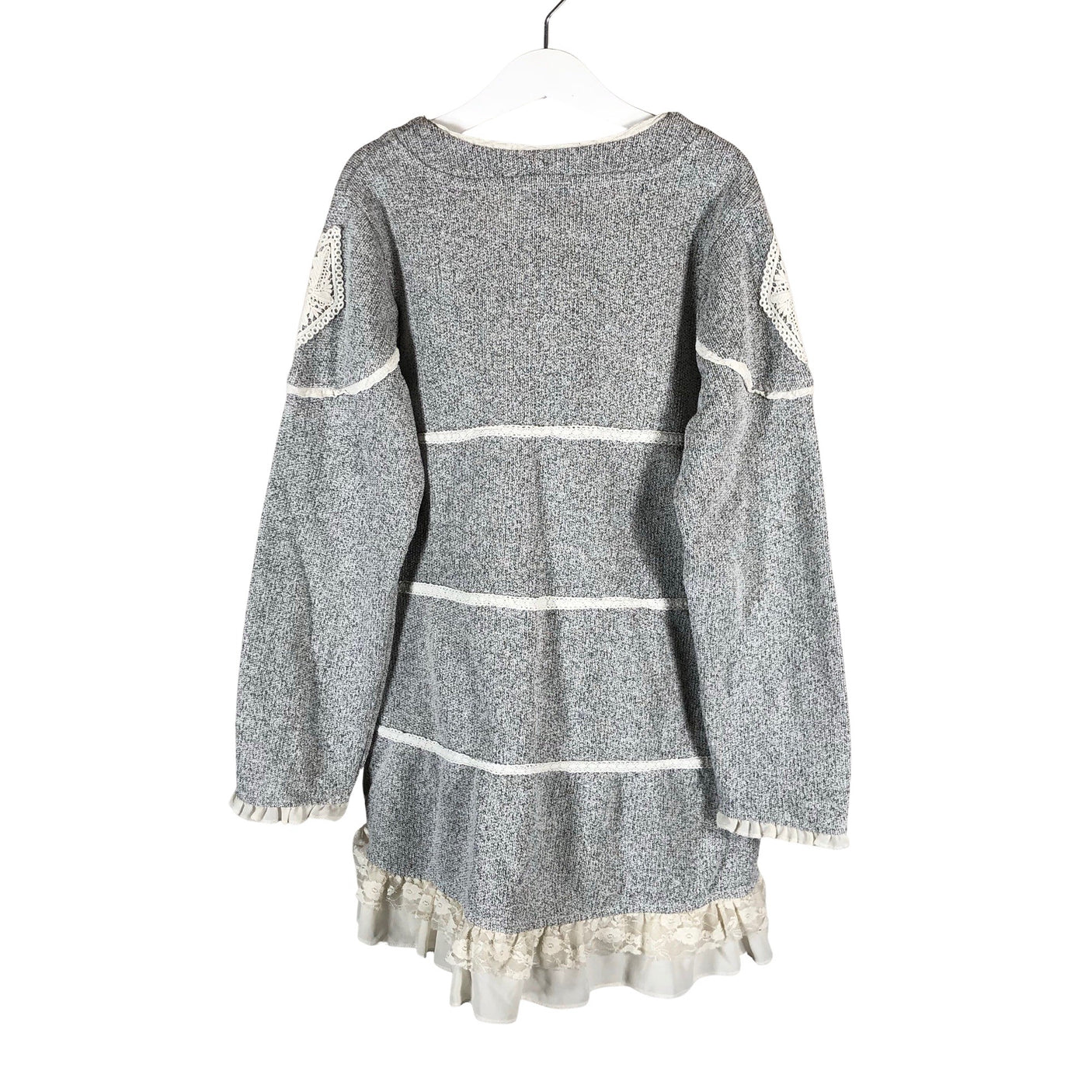 Unisex Creamie - Cardigan, size 140 - 146 - Gray (2)