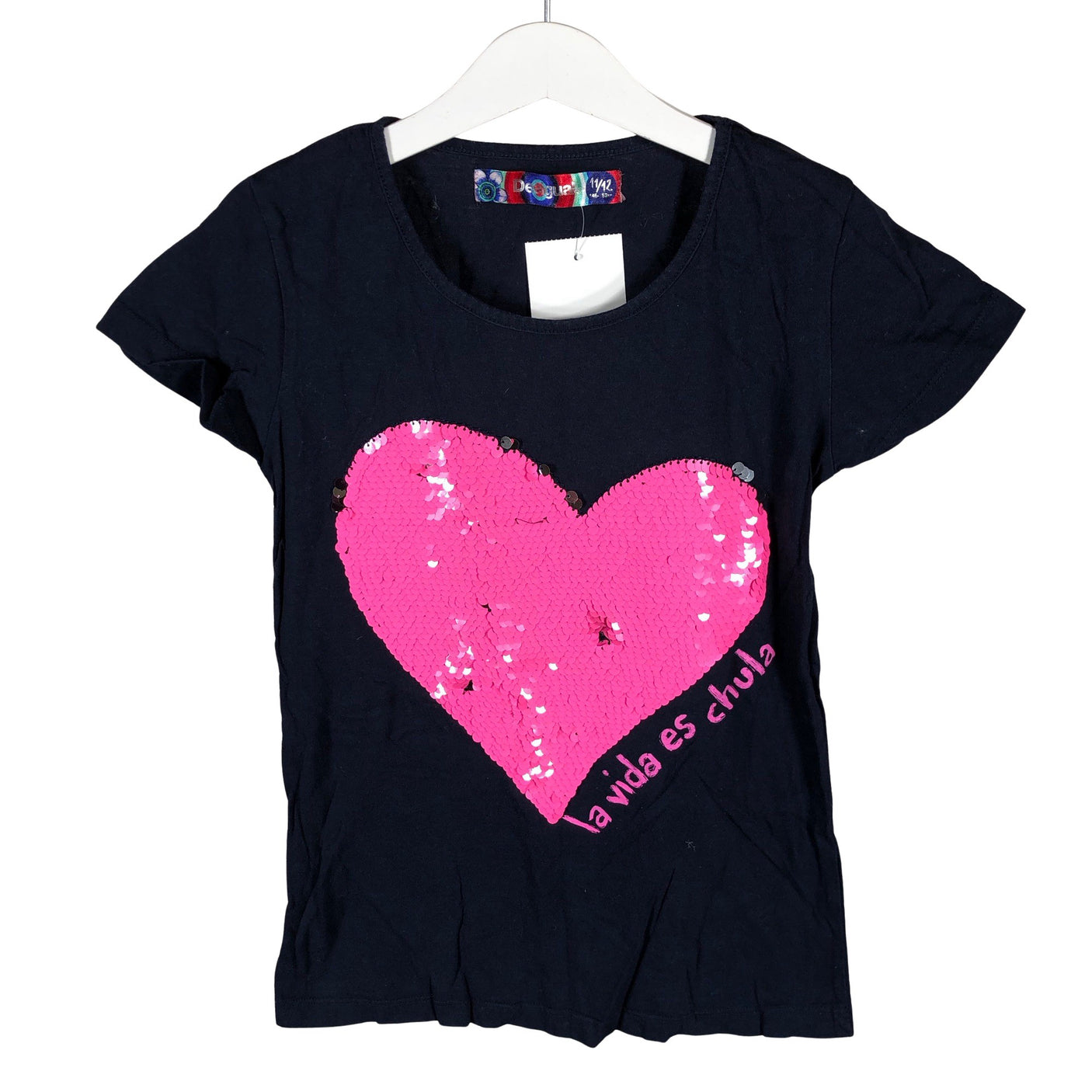 Unisex Desigual - T-shirt, size 146 - 152 - Blue (1)