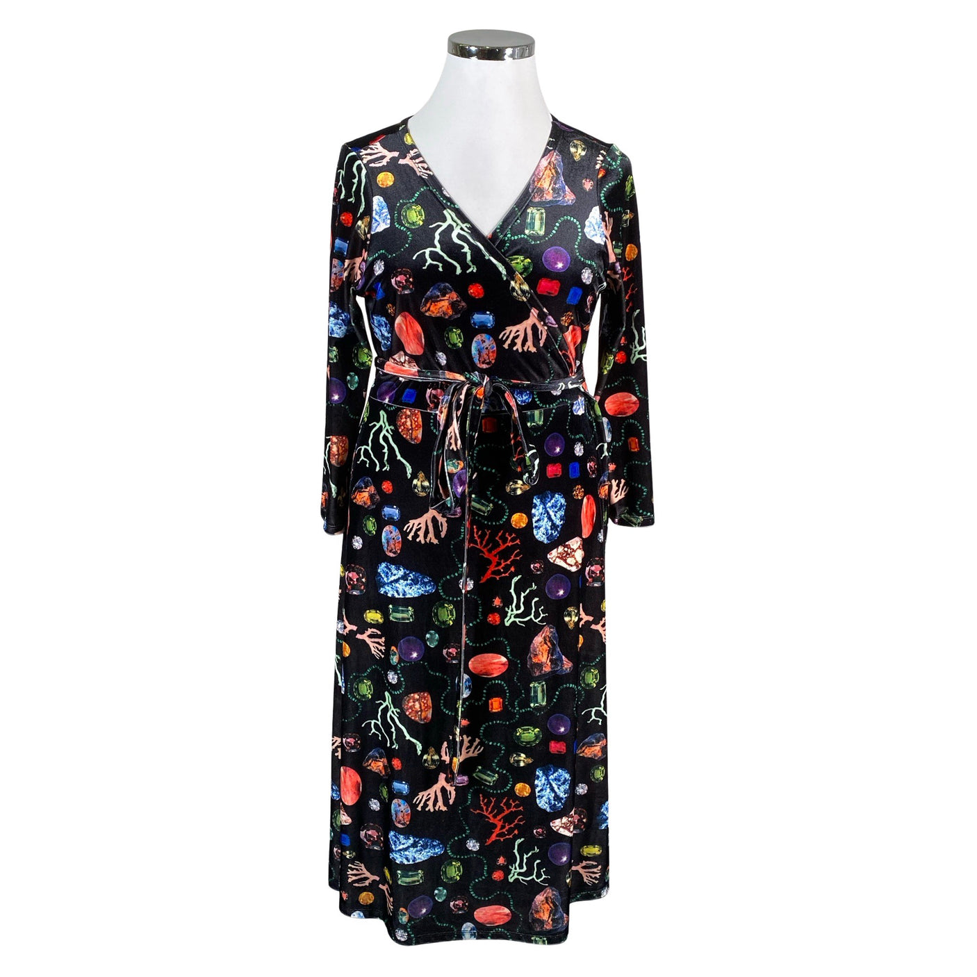 Unisex IVANAhelsinki - Tricot dress, size 44 - Black (1)