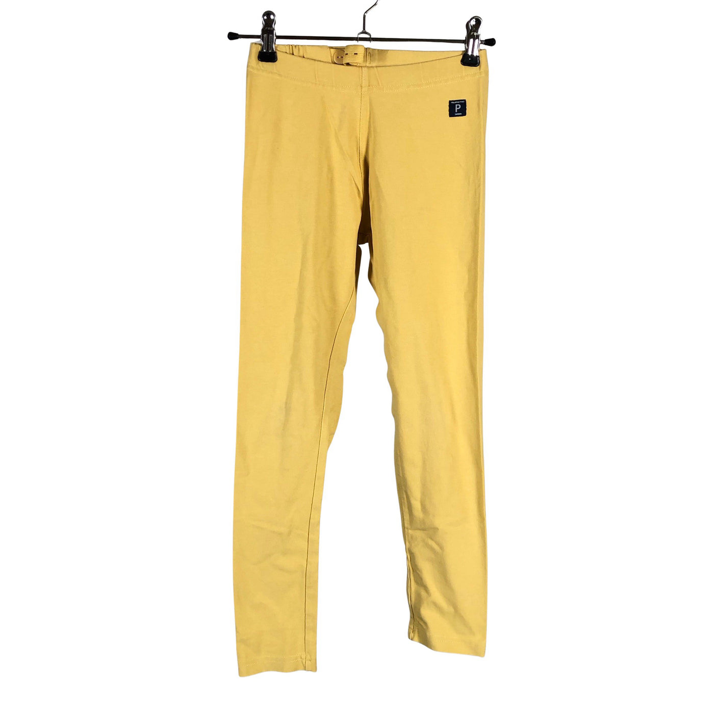 Unisex Polarn O. Pyret - Leggings, size 134 - 140 - Yellow (1)