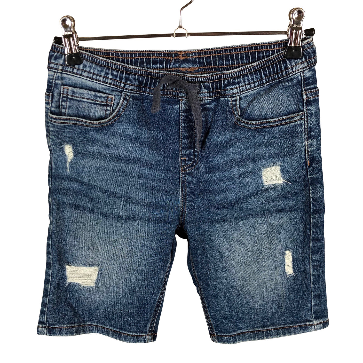 Unisex Mayoral - Denim shorts, size 128 - 134 - Blue (1)