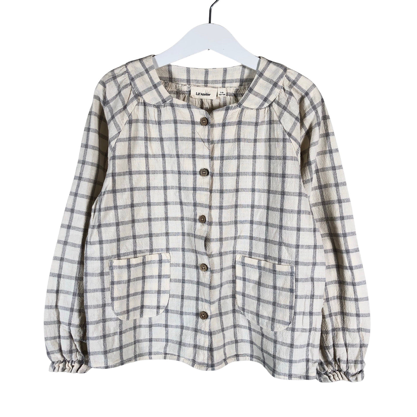 Unisex Lil ´Atelier - Blouse, size 122 - 128 - Beige (1)