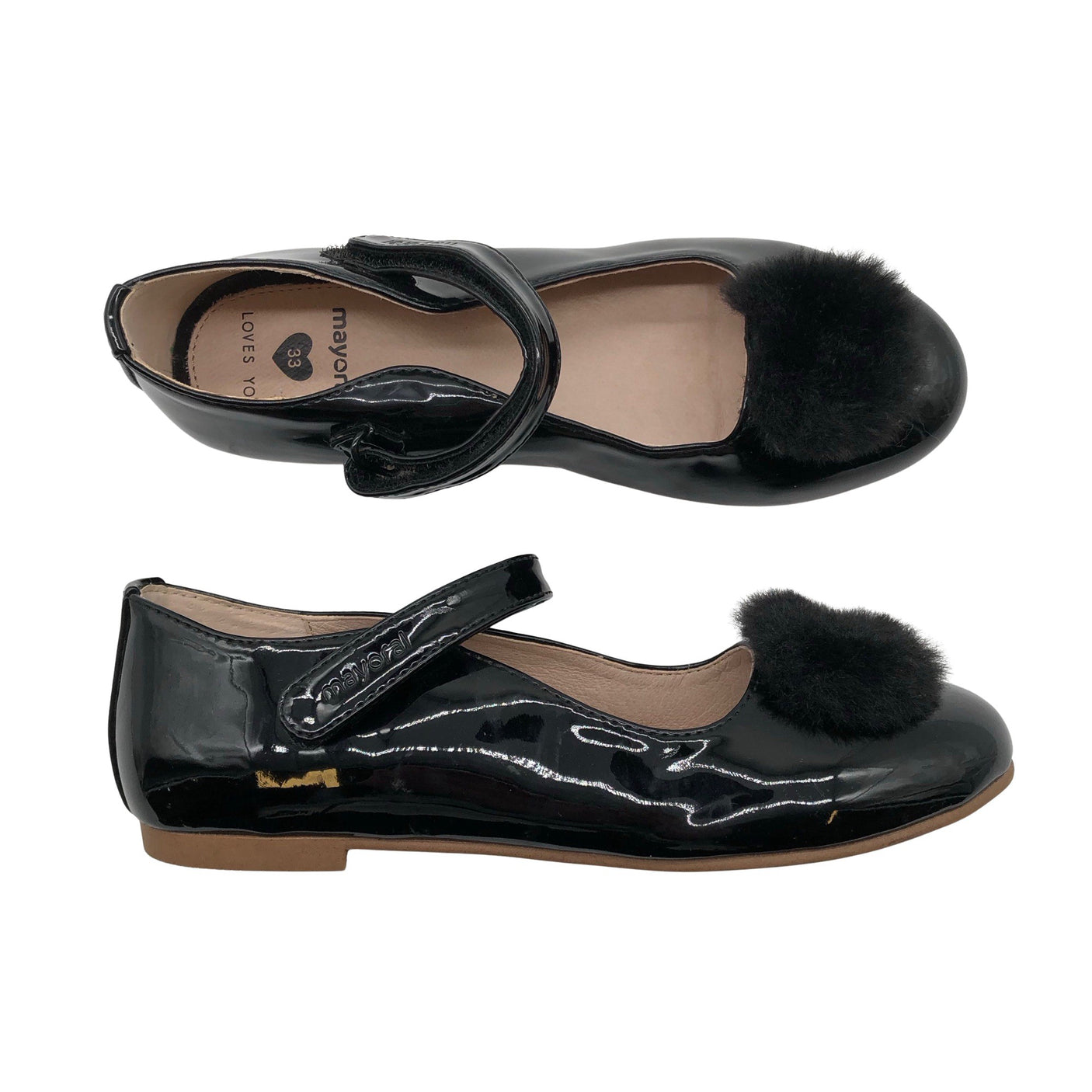 Unisex Mayoral - Ballerinas, size 33 - Black (1)