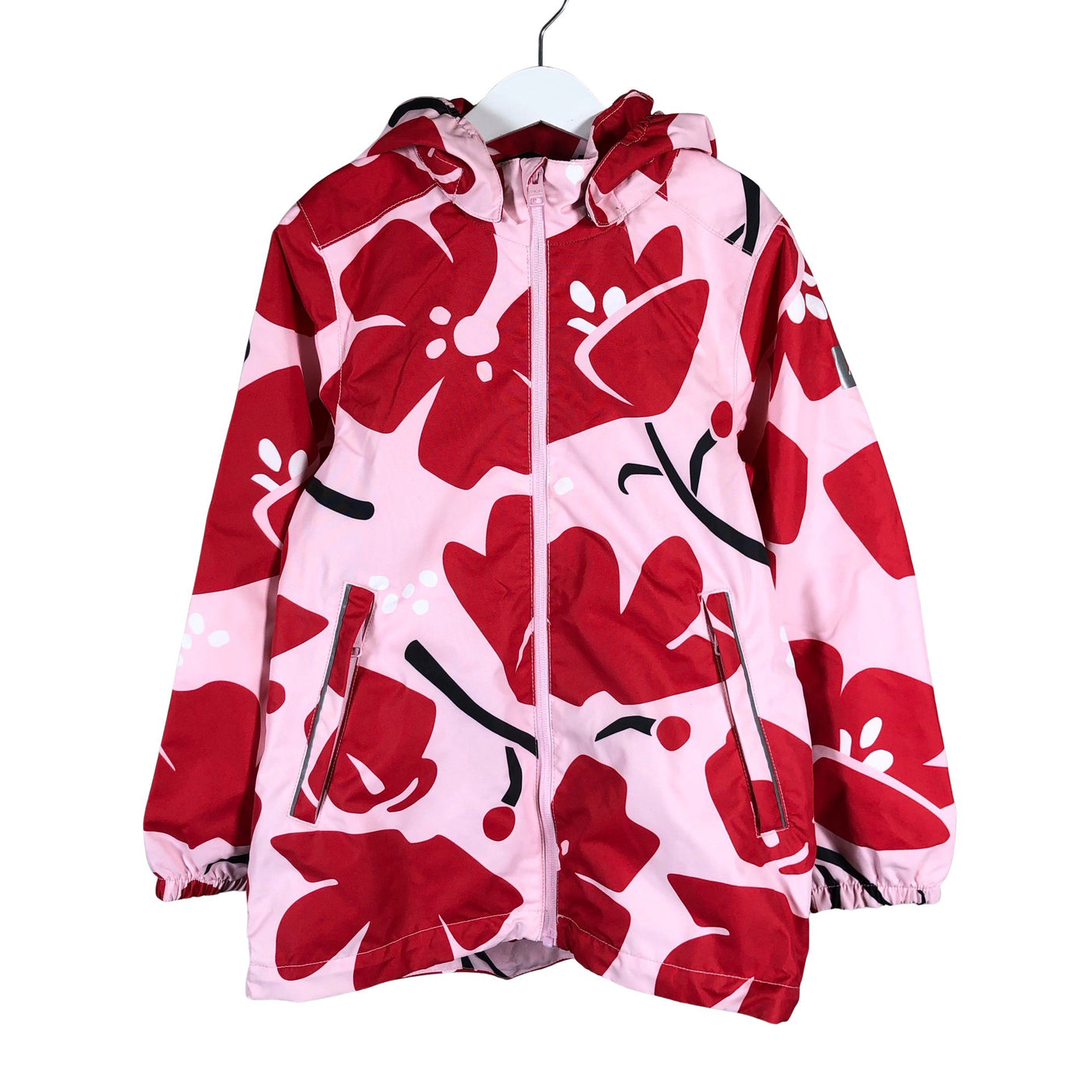 Unisex Reima - Spring/Fall jacket, size 128 - 134 - Light pink (1)
