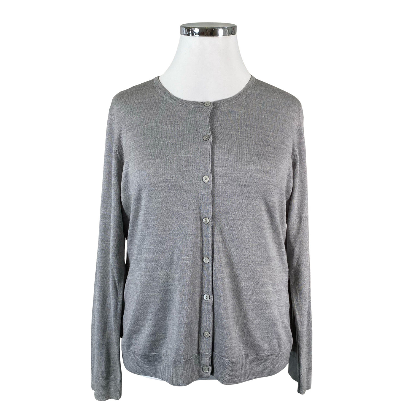 Unisex Global - Cardigan, size 44 - Gray (1)