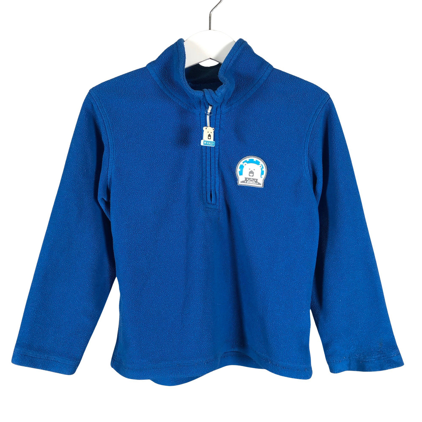 Unisex McKinley - Fleece shirt, size 98 - 104 - Blue (1)