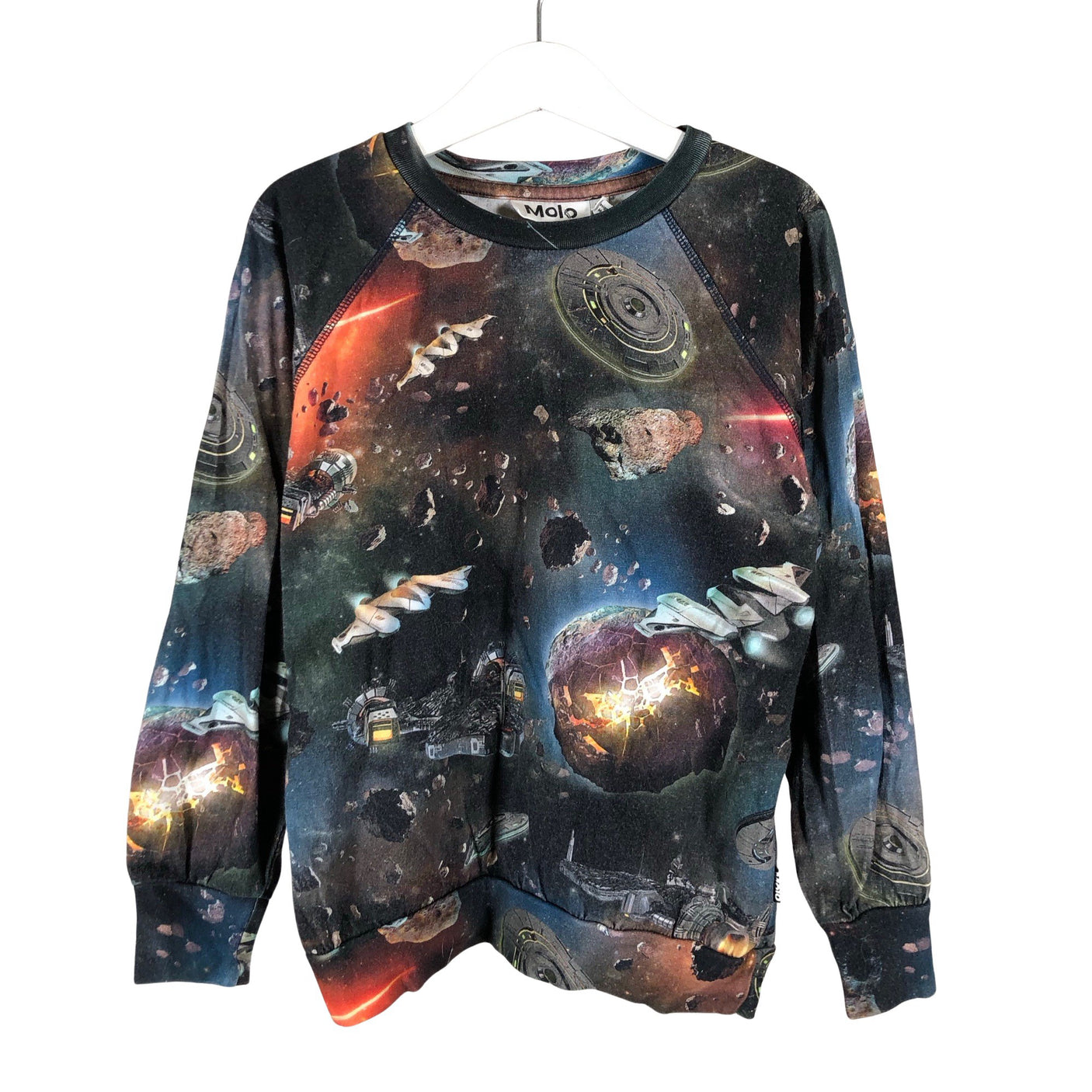 Unisex Molo Kids - Sweatshirt, size 122 - 128 - Black (1)