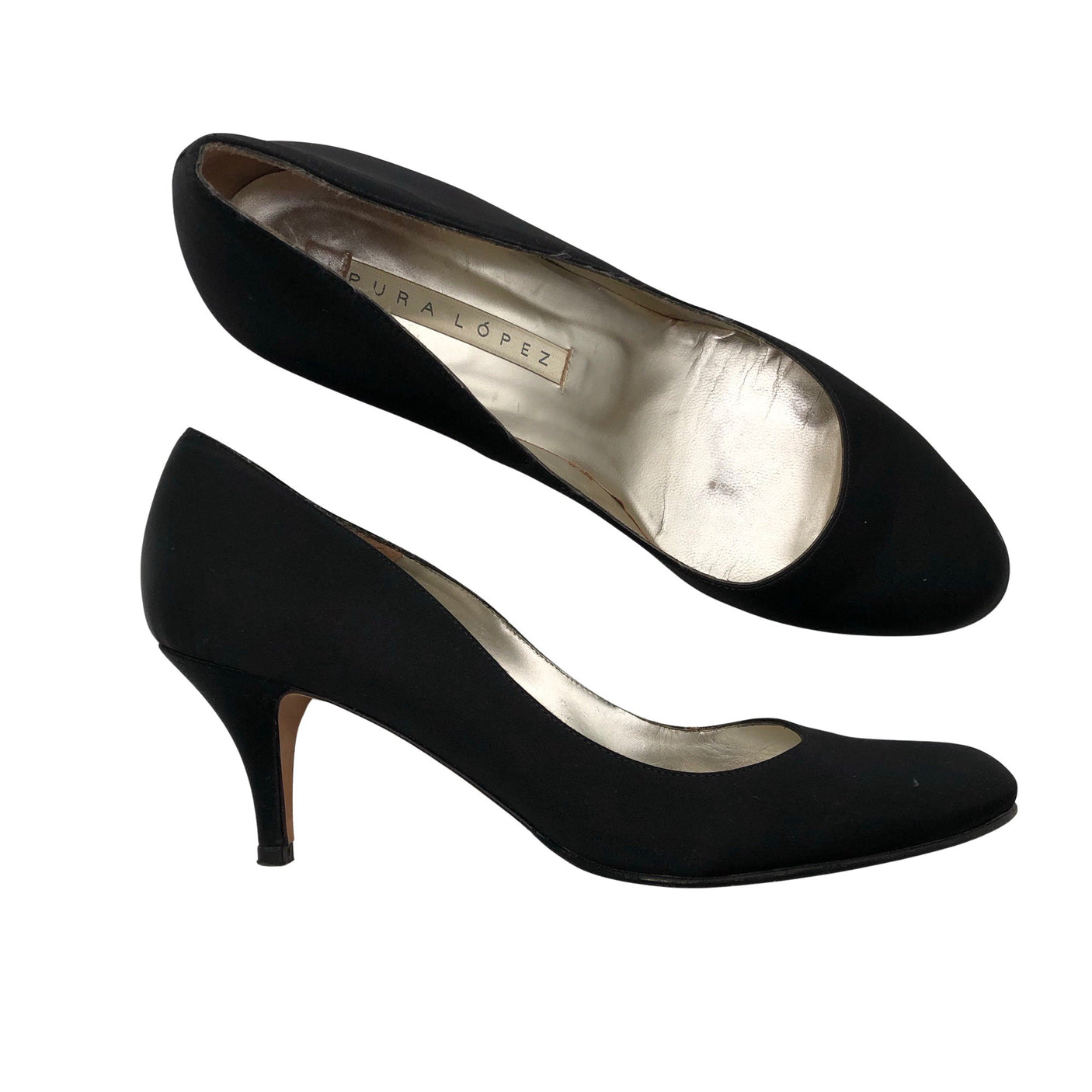 Unisex Pura López - Evening high heels, size 39 - Black (1)