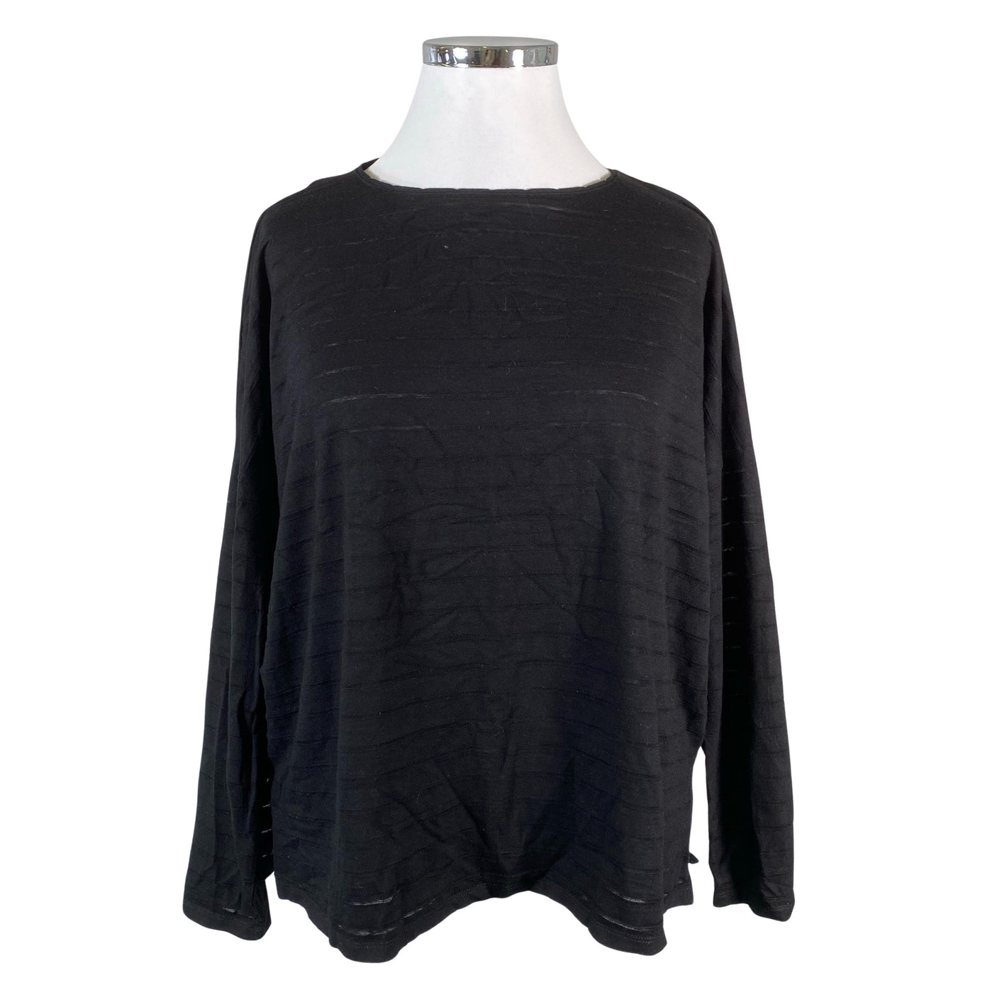 Unisex Nanso - Tricot shirt, size 44 - Black (1)