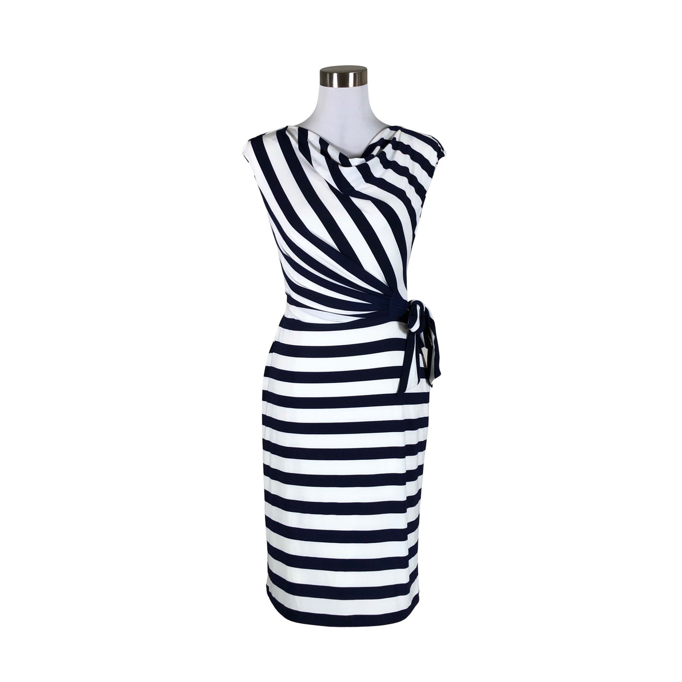 Unisex Lauren Ralph Lauren - Tricot dress, size 36 - Blue (1)