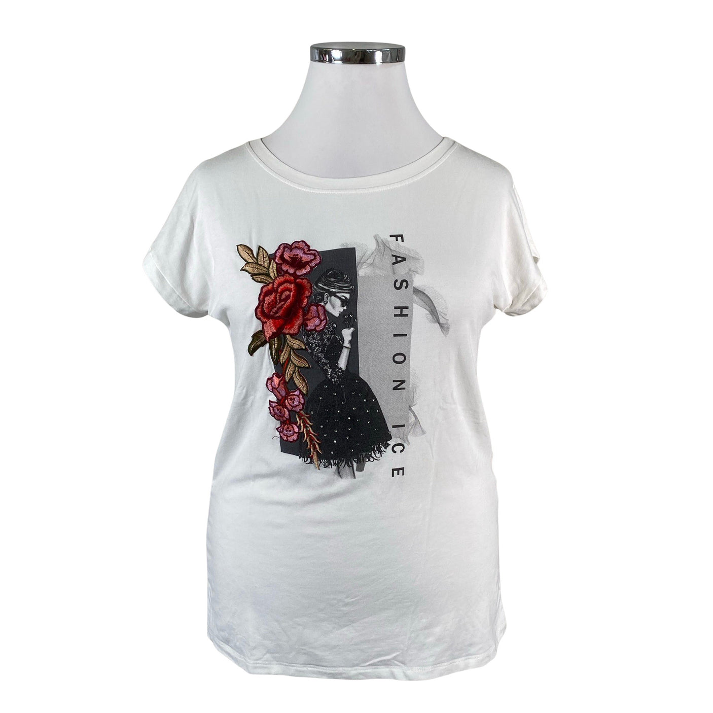 Unisex Oltre - T-shirt, size 42 - White (1)