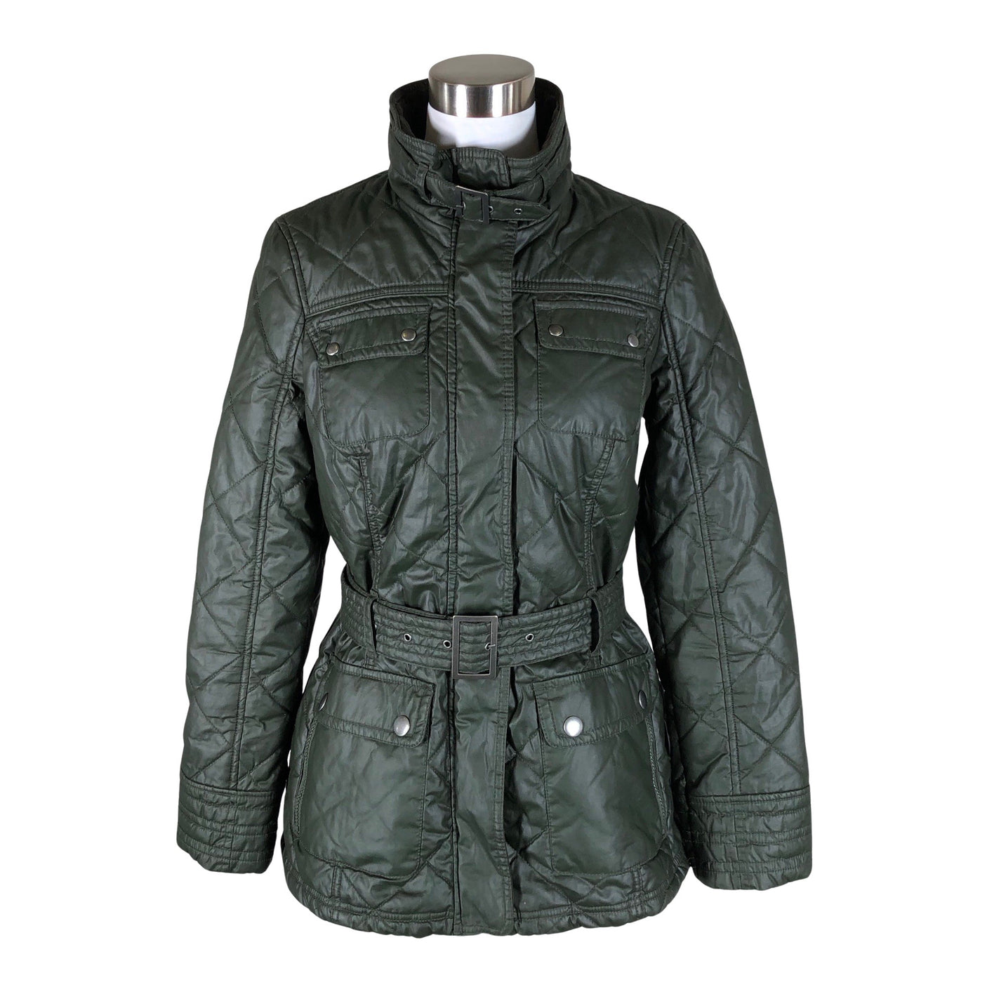 Unisex Esprit - Quilted jacket, size 38 - Green (1)