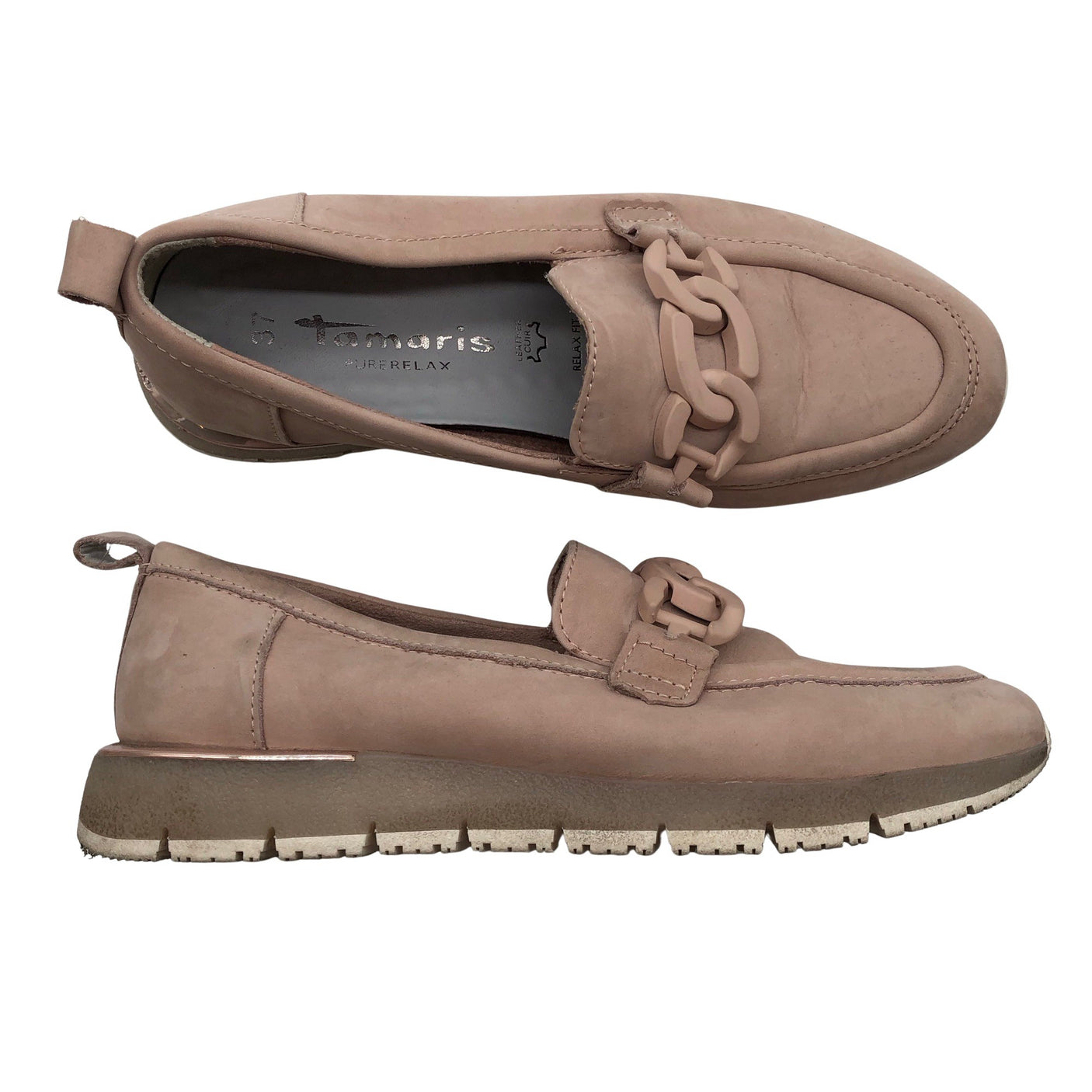 Unisex Tamaris - Loafers, size 37 - Light pink (1)