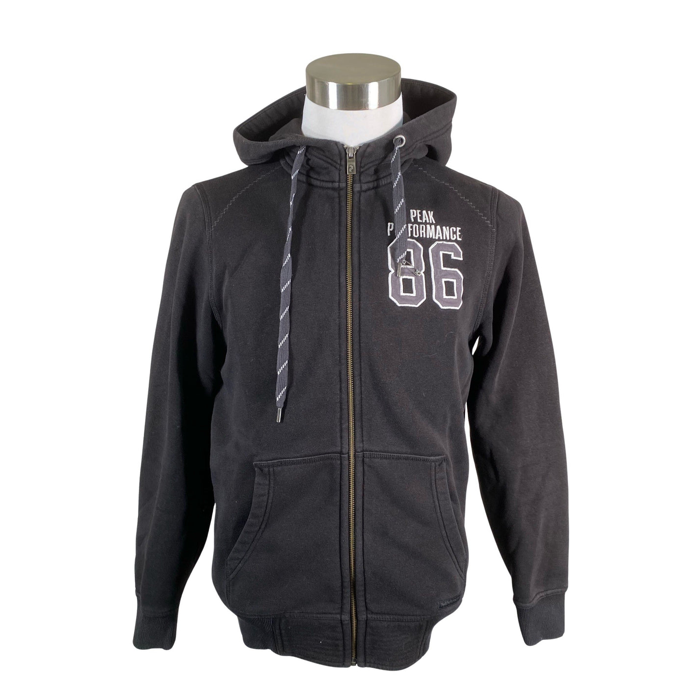 Unisex Peak Performance - Hoodie, size M - Black (1)
