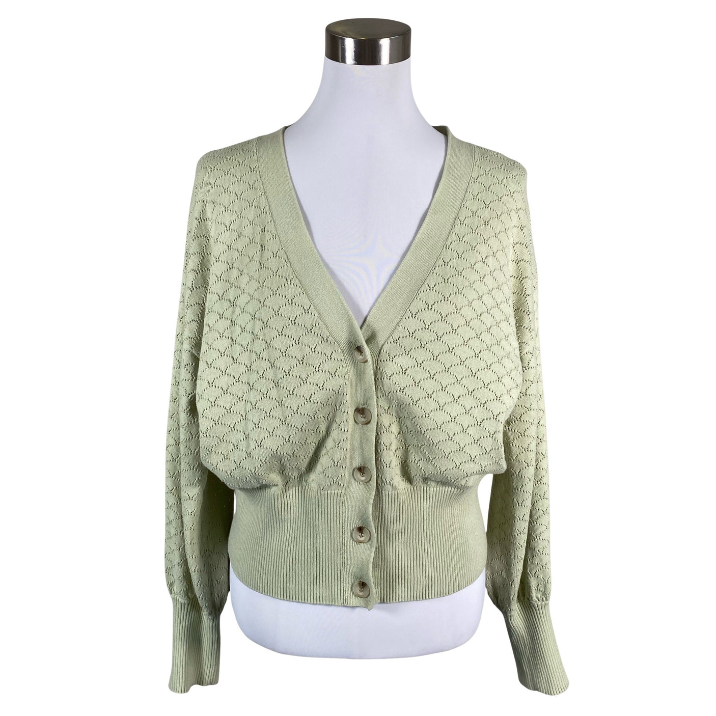 Unisex Nanso - Cardigan, size 38 - Green (1)