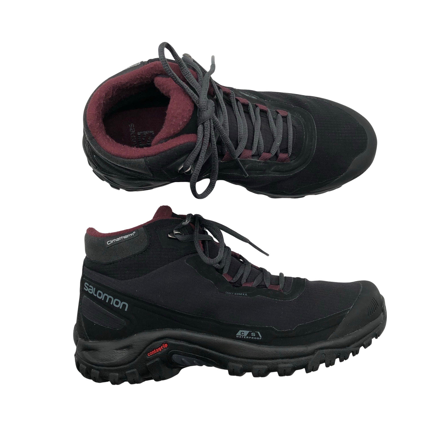 Unisex Salomon - Hiking shoes, size 40 - Black (1)