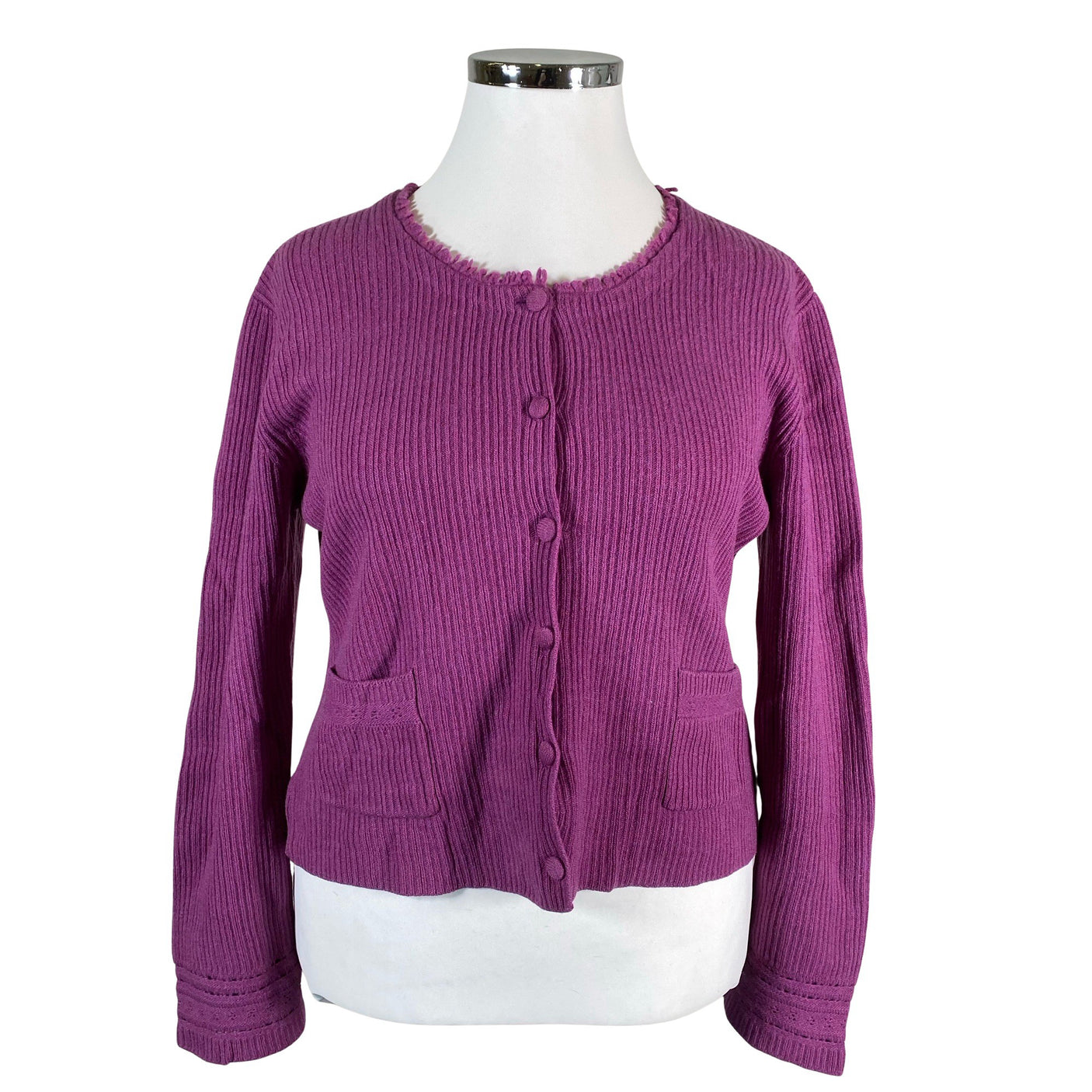 Unisex Part two - Cardigan, size 42 - Violet (1)
