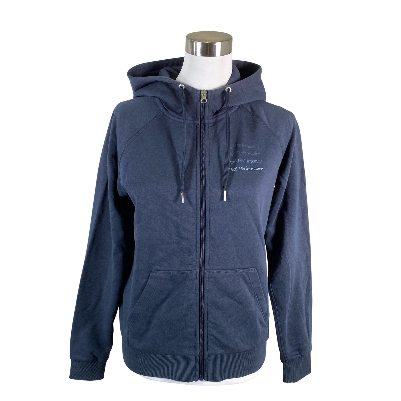 Unisex Peak Performance - Hoodie, size 38 - Blue (1)