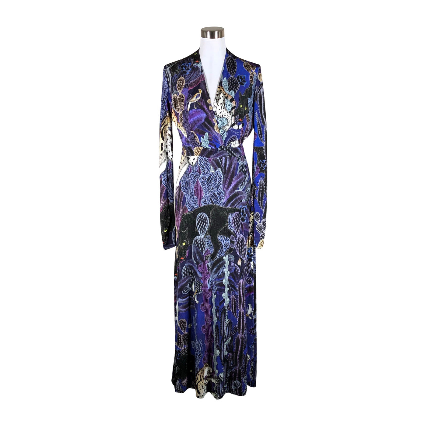 Unisex Just Cavalli - Tricot dress, size 40 - Blue (1)