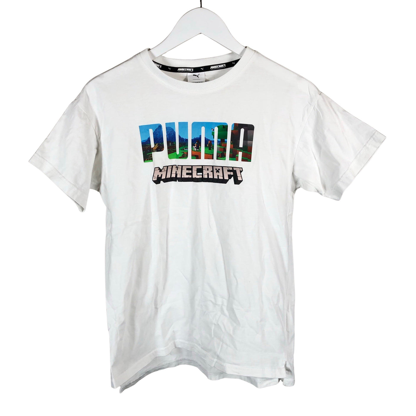 Unisex Puma - T-shirt, size 158 - 164 - White (1)