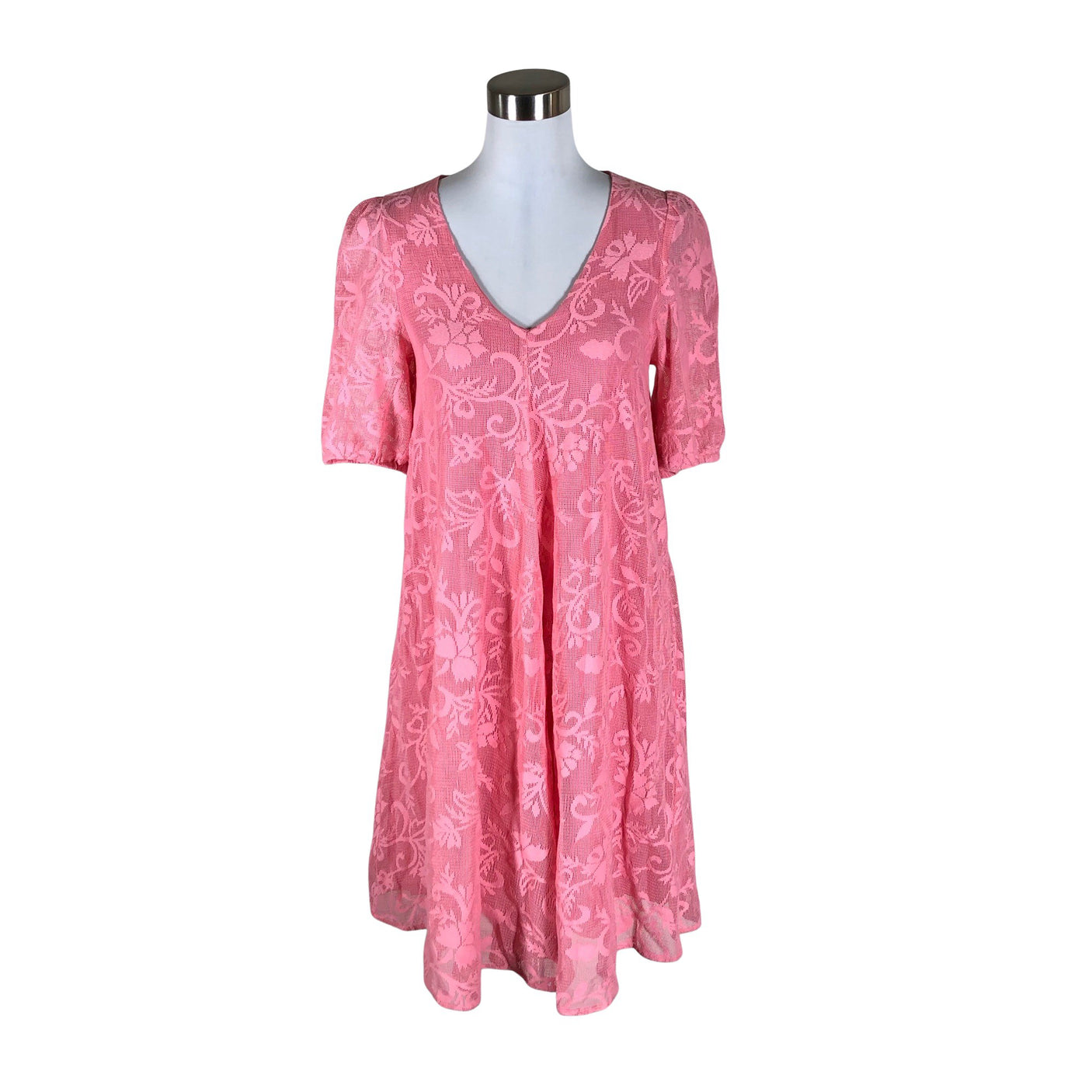 Unisex Nümph - Party dress, size 34 - Pink (1)