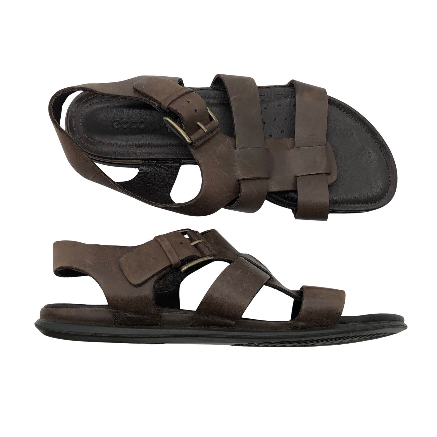 Unisex Ecco - Sandals, size 38 - Brown (1)