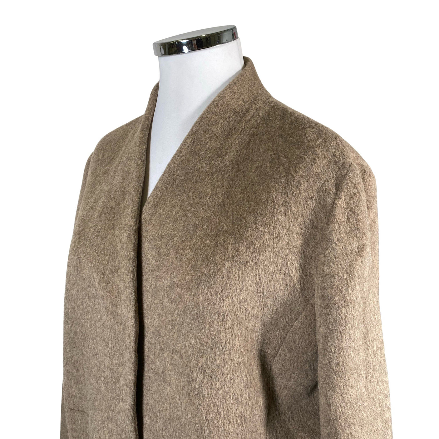 Unisex Dixi Coat - Wool coat, size 46 - Brown (2)