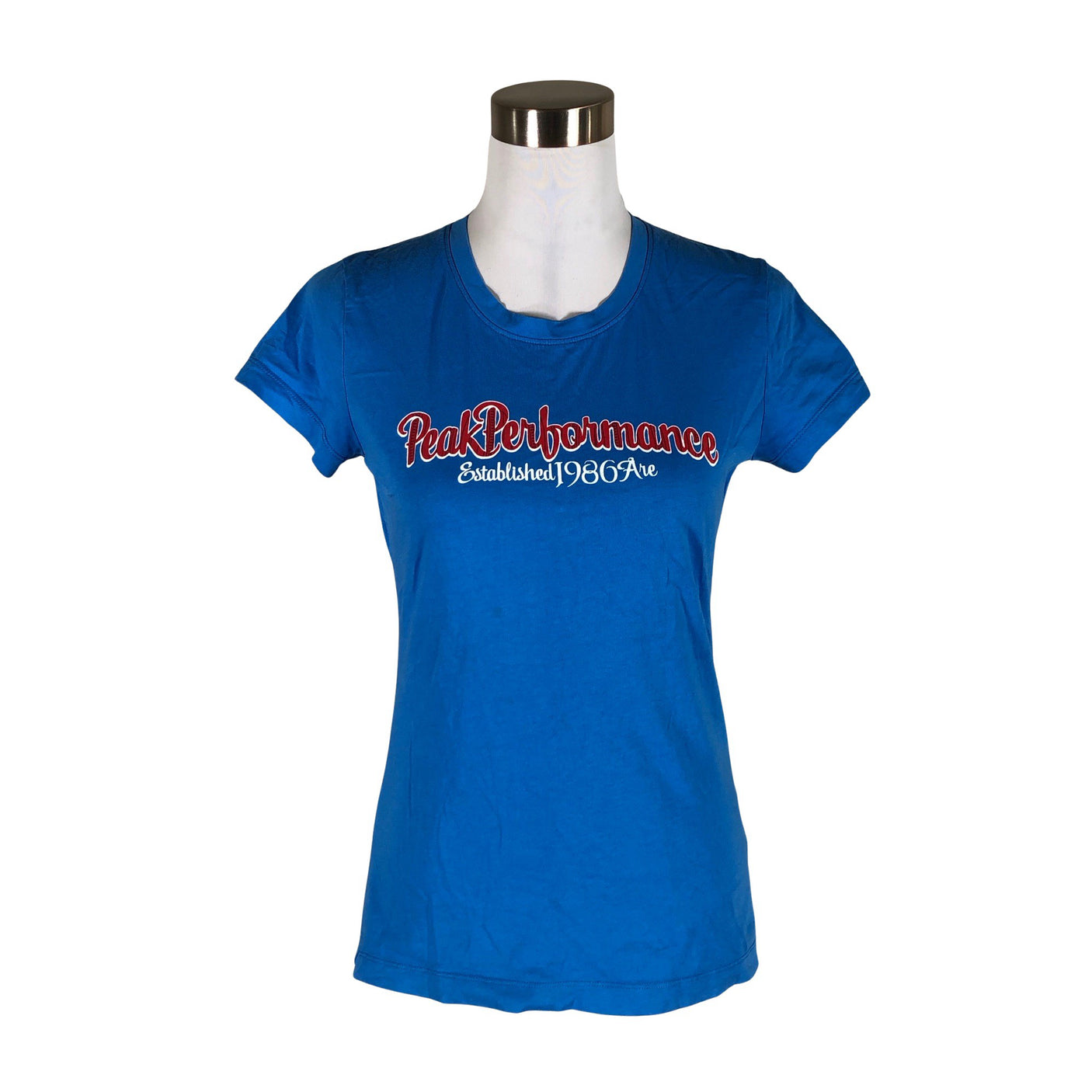 Unisex Peak Performance - T-shirt, size 38 - Blue (1)