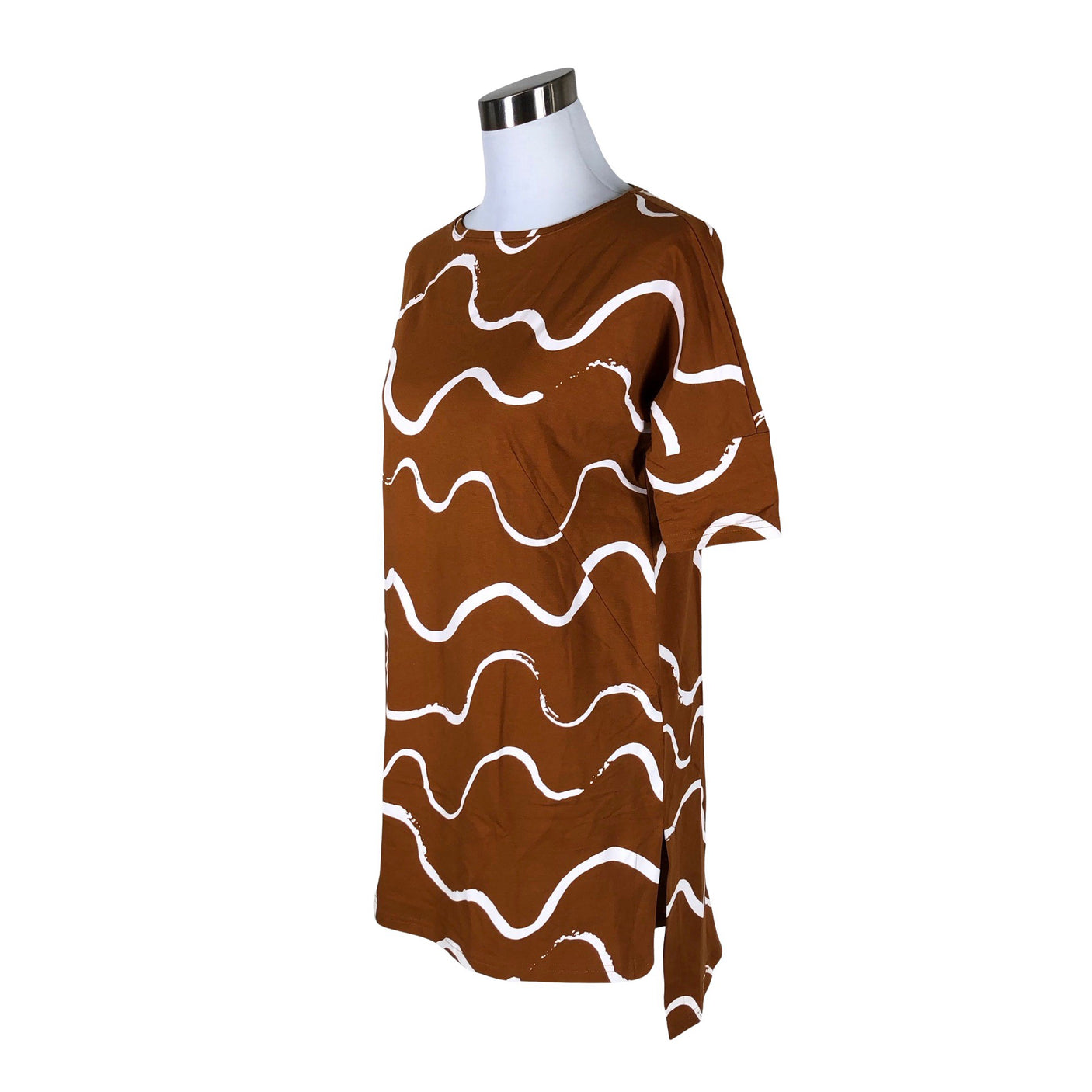 Unisex NOSH - Tricot tunic, size 34 - Brown (2)
