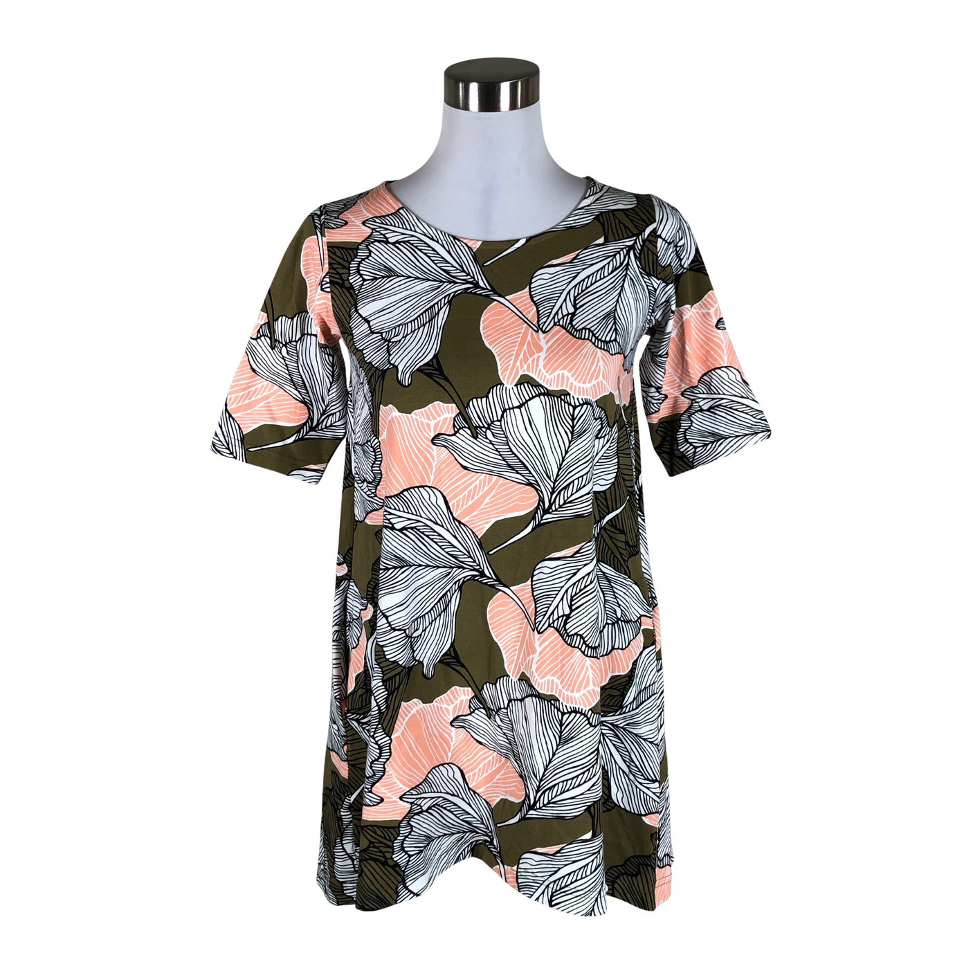 Unisex NOSH - Tricot tunic, size 34 - Light pink (1)