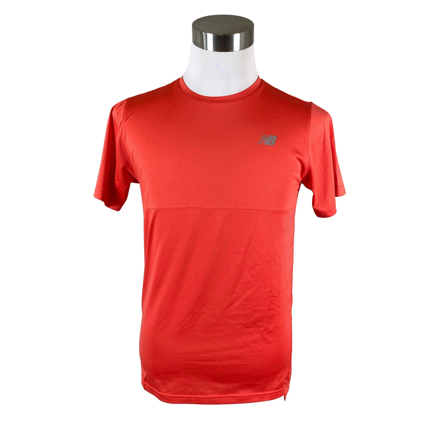 Unisex New Balance - Sports shirt, short sleeve, size S - Red (1)