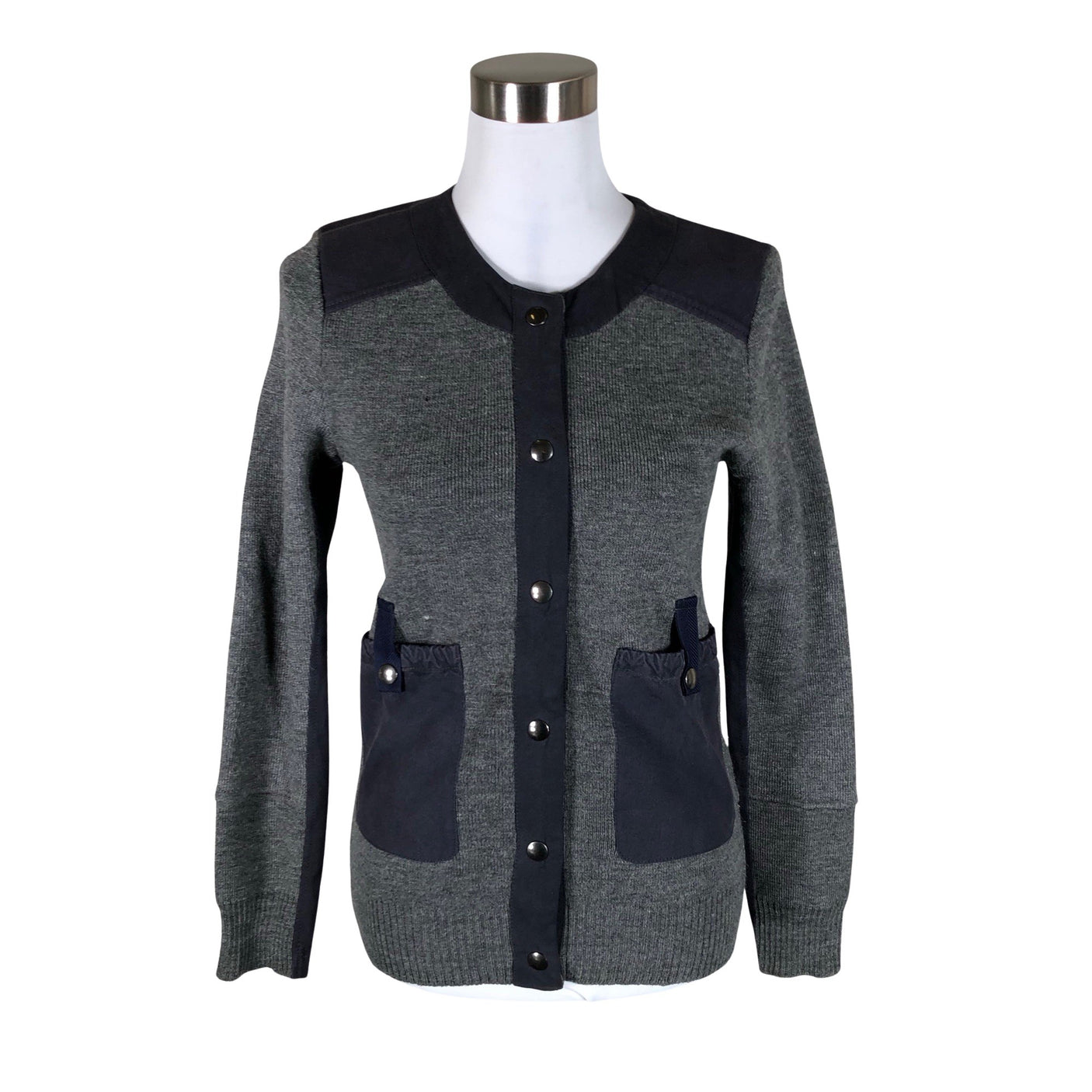 Unisex Globe Hope - Cardigan, size 36 - Gray (1)