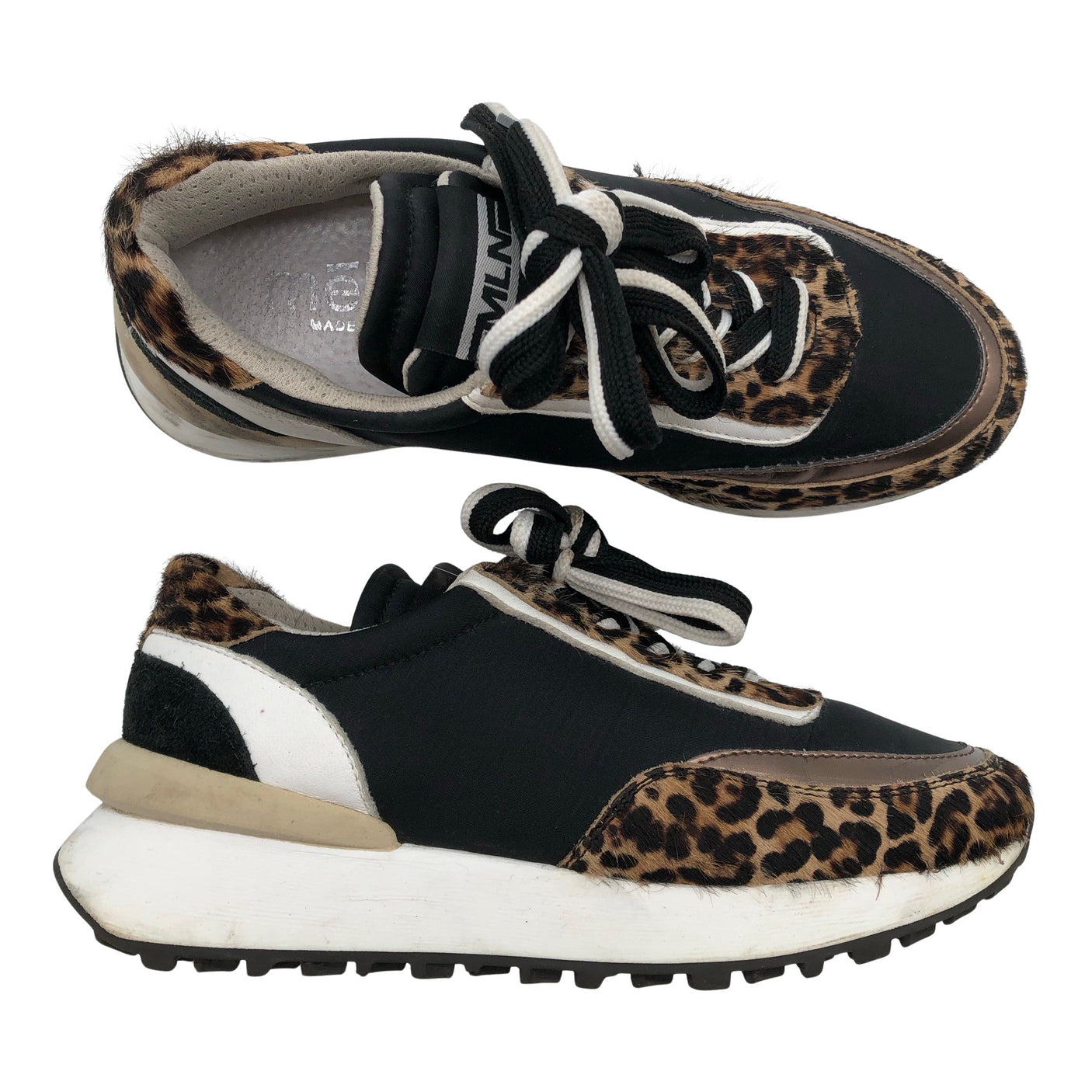 Unisex Meline - Casual sneakers, size 36 - Black (1)