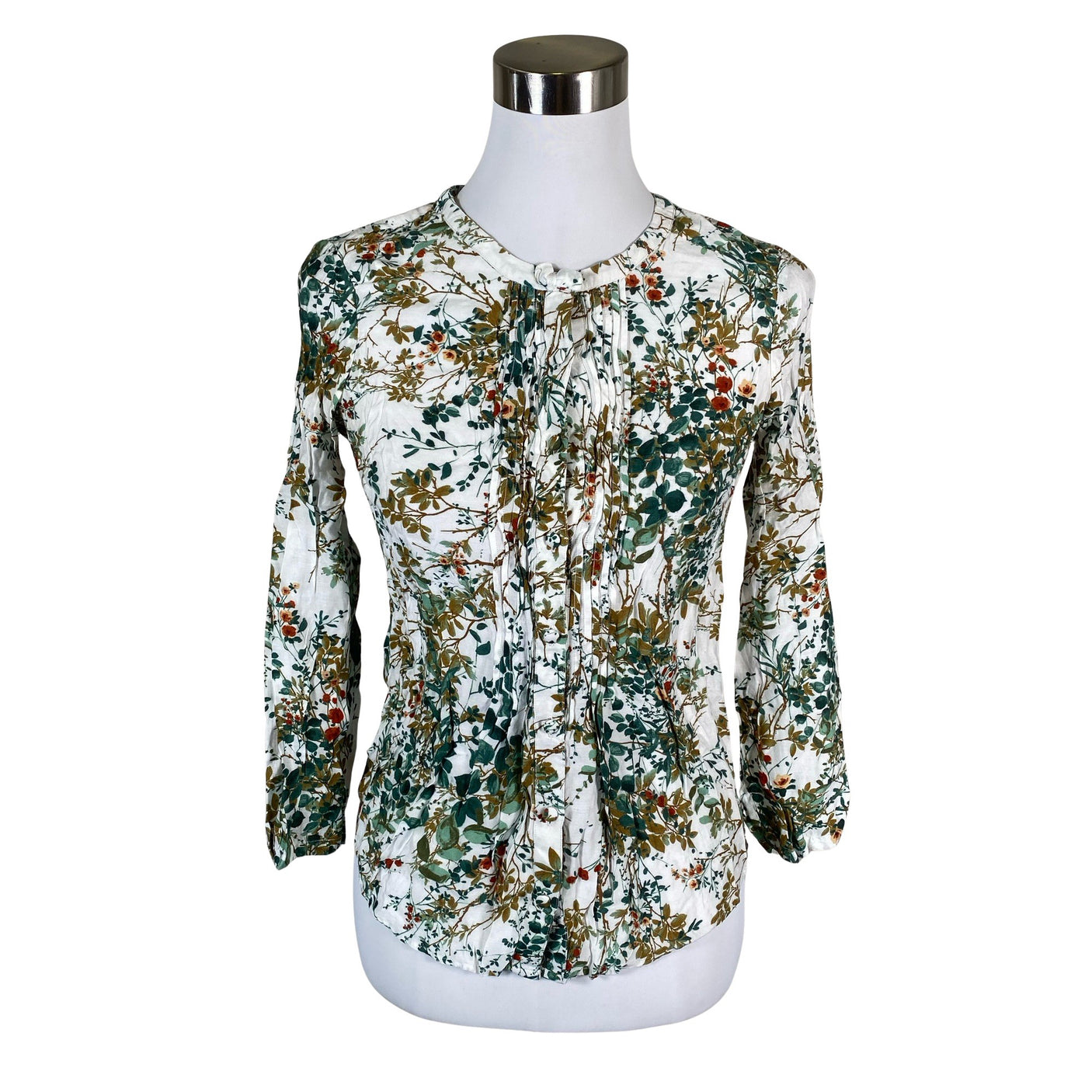 Unisex Massimo Dutti - Blouse, size 38 - White (1)