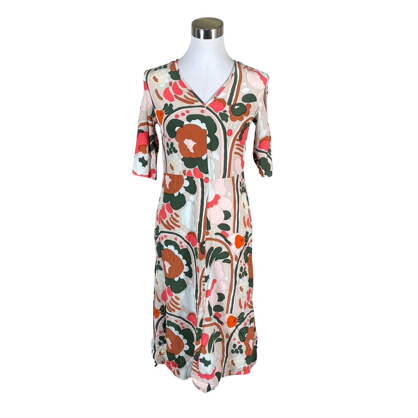 Unisex Marimekko - Schiffon dress, size 34 - Light pink (1)