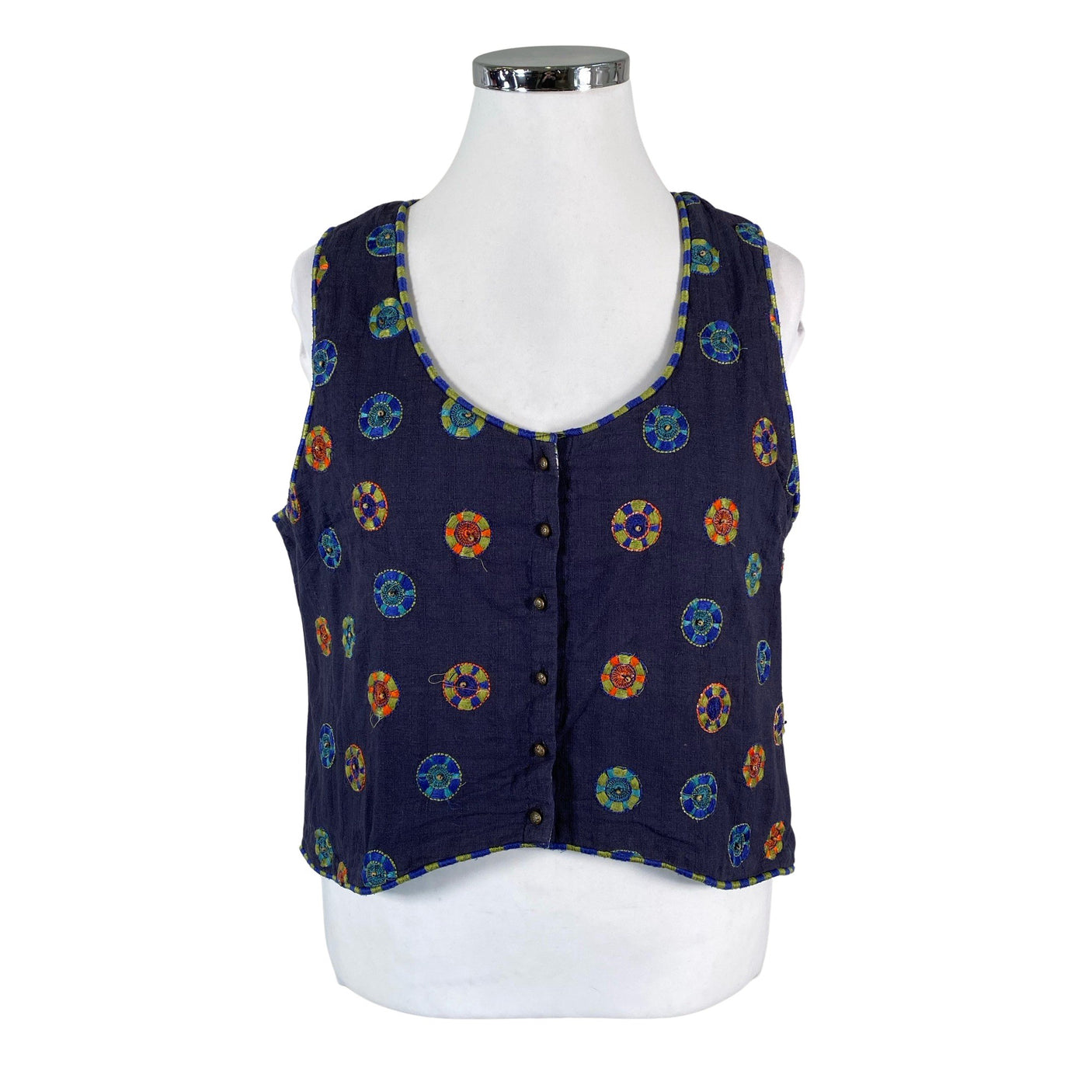 Unisex Gudrun Sjöden - Tricot tank top, size 42 - Blue (1)