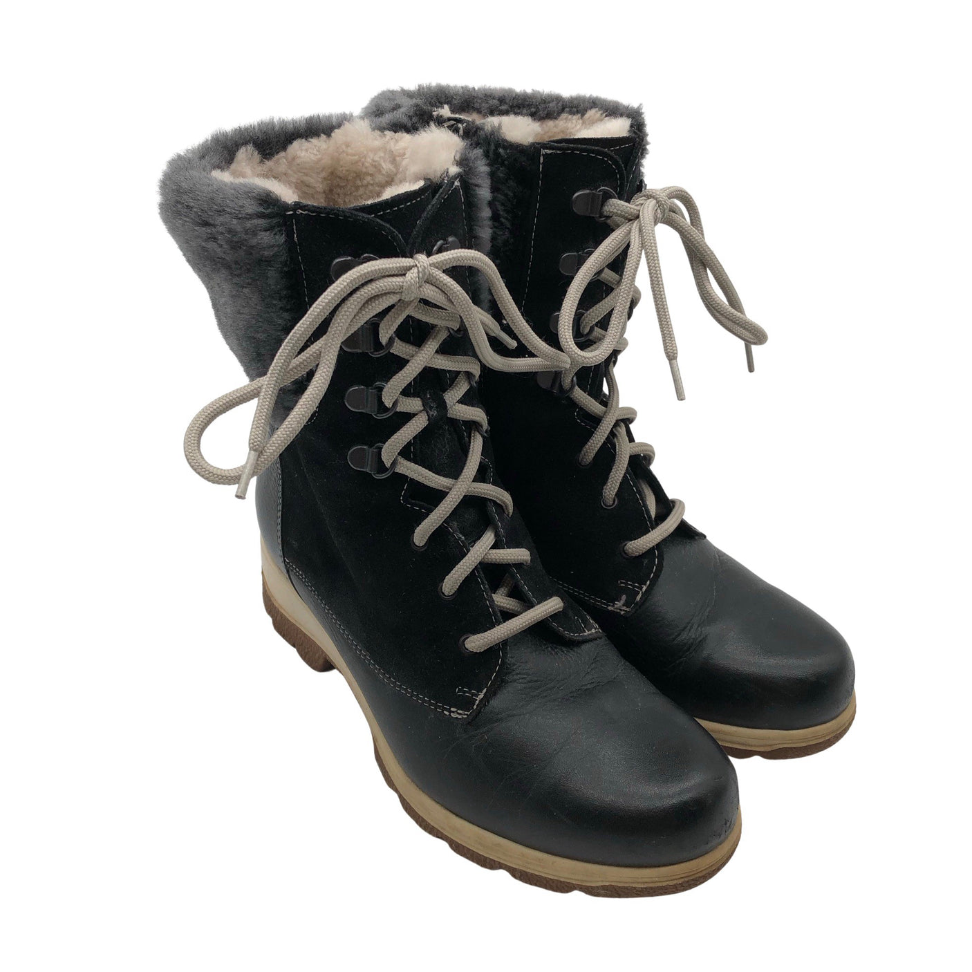 Unisex Janita - Winter shoes, size 37 - Black (2)