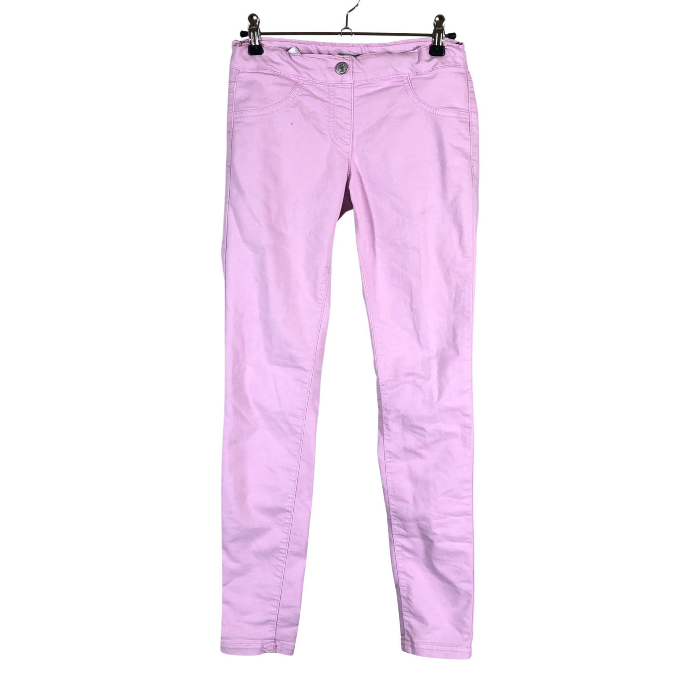 Unisex Benetton - Jeans, size 152 - 158 - Light pink (1)