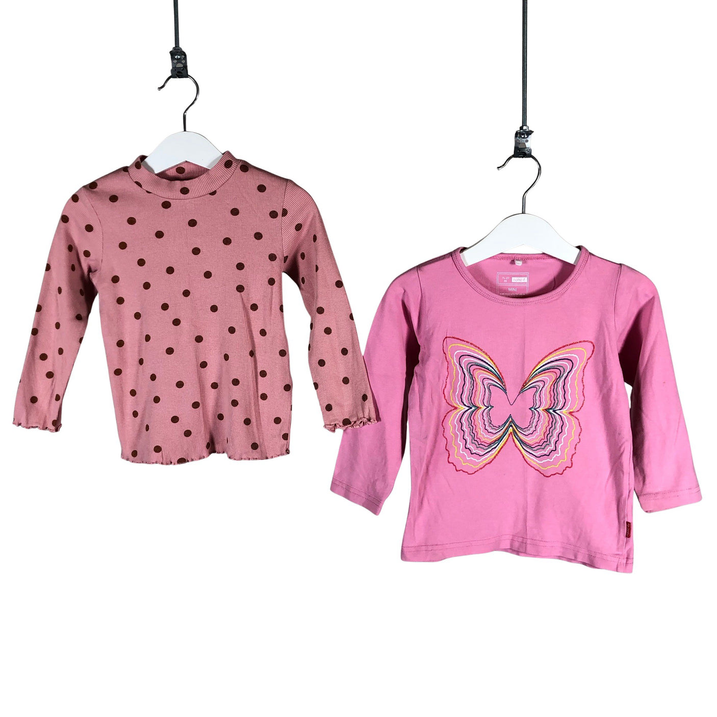 Unisex Lindex - Tricot shirt, size 86 - 92 - Light pink (1)