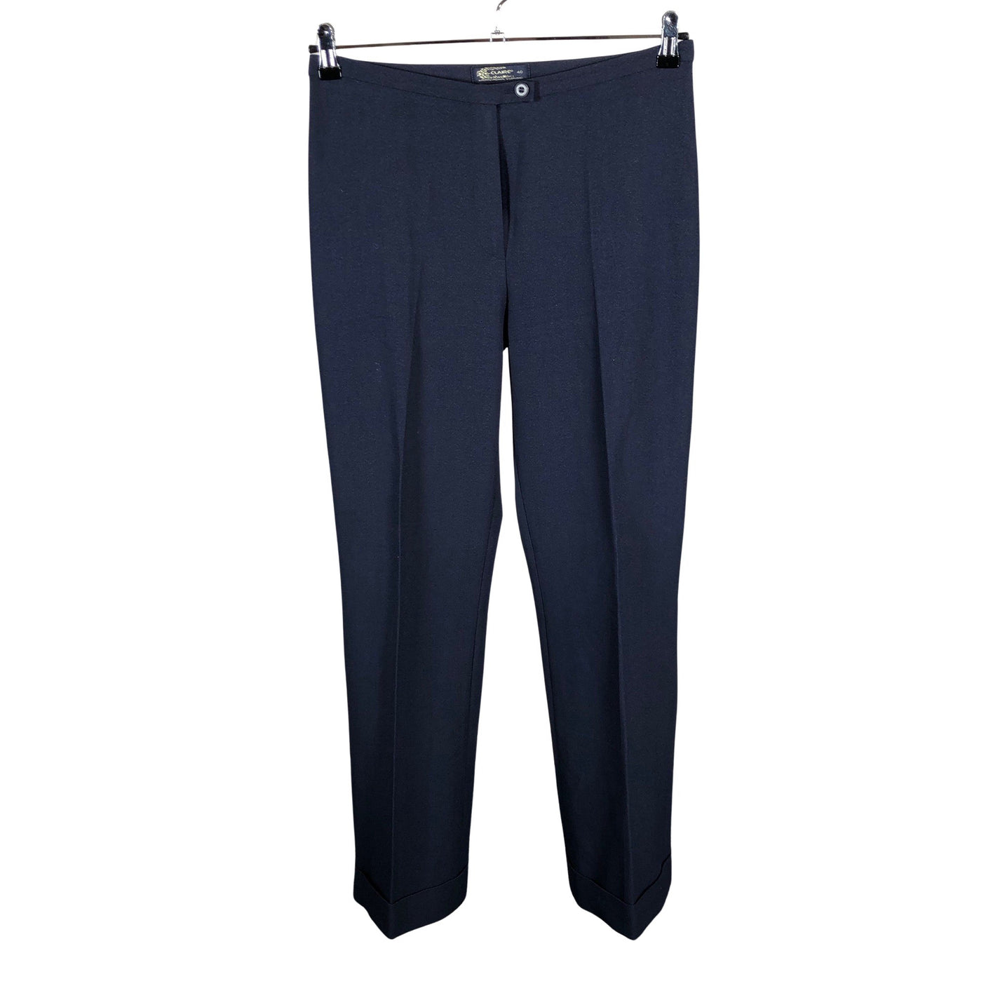 Unisex Claire.dk - Straight leg trousers, size 40 - Blue (1)