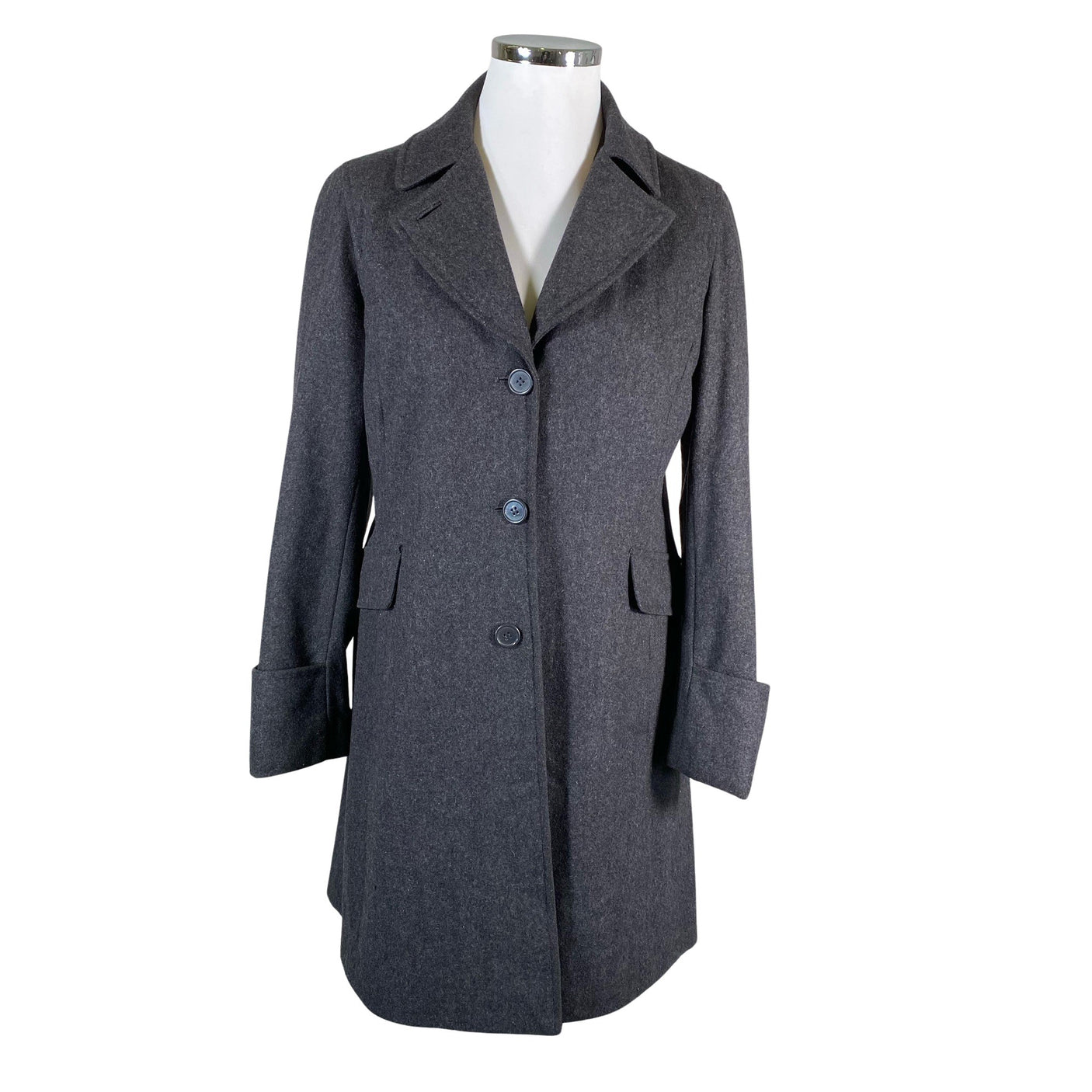 Unisex Inday - Wool coat, size 42 - Gray (1)