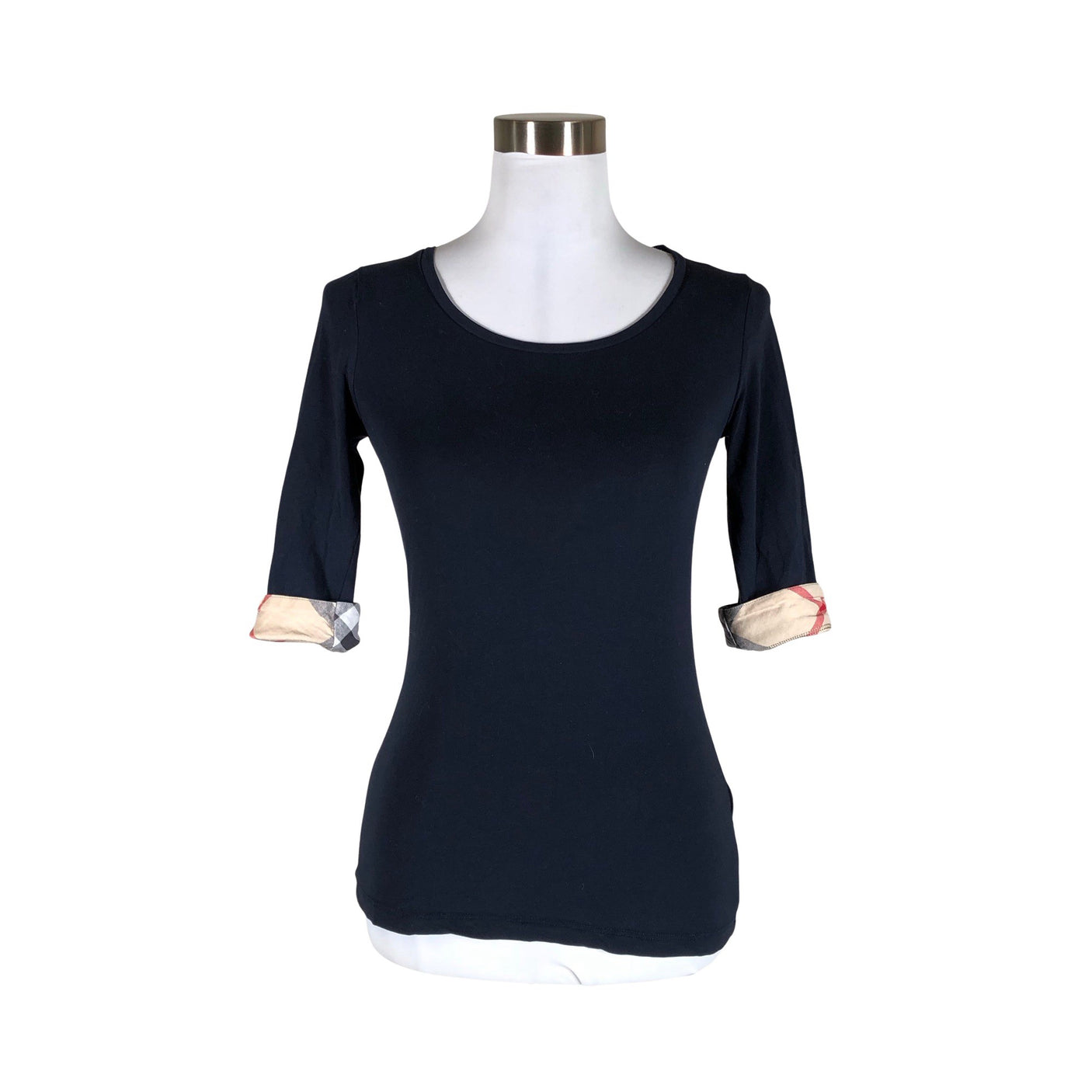 Unisex Burberry Brit - Tricot shirt, size 34 - Blue (1)