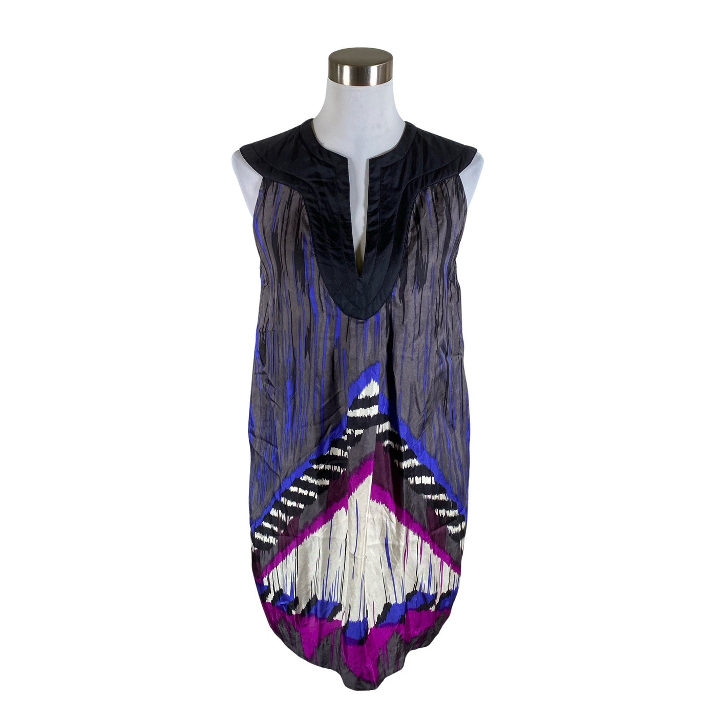 Unisex Designers Remix - Schiffon dress, size 38 - Violet (1)
