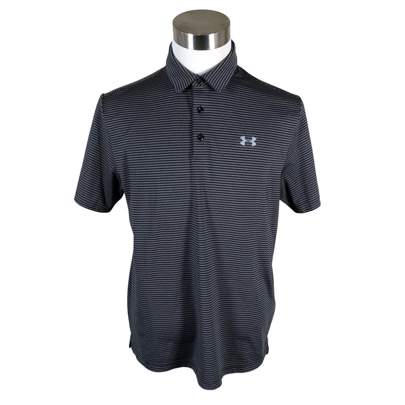 Unisex Under Armour - Sports shirt, short sleeve, size L - Gray (1)