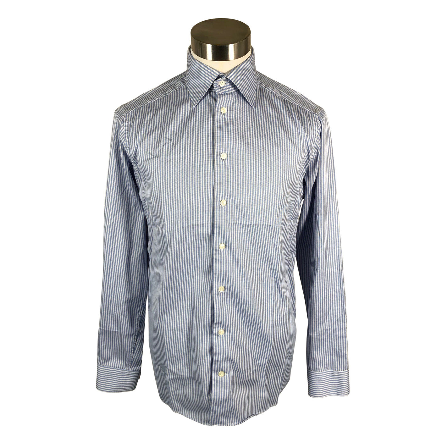 Unisex Eton - Collared shirt, size L - Light blue (1)