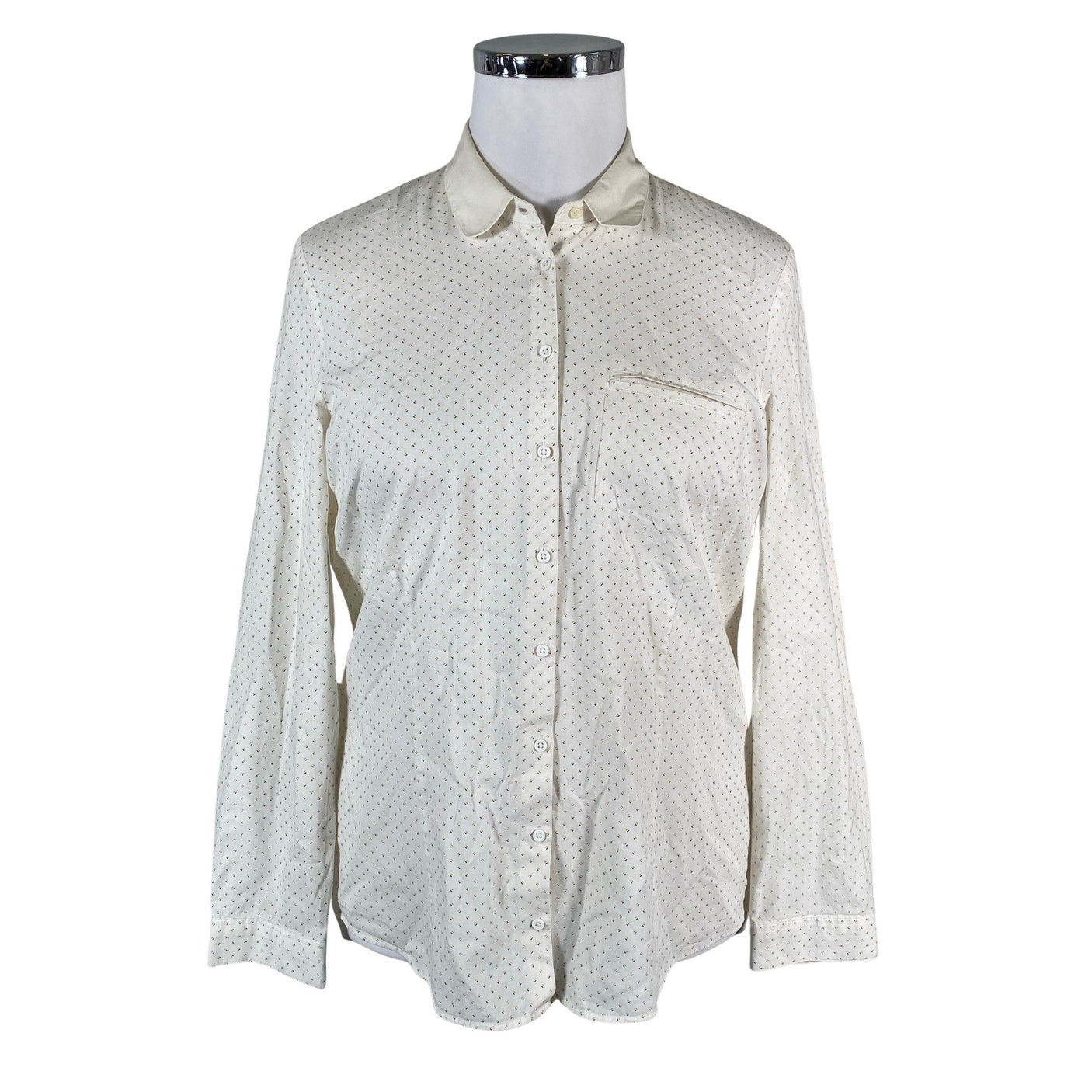 Unisex Marks&Spencer - Collared shirt, size 44 - Beige (1)