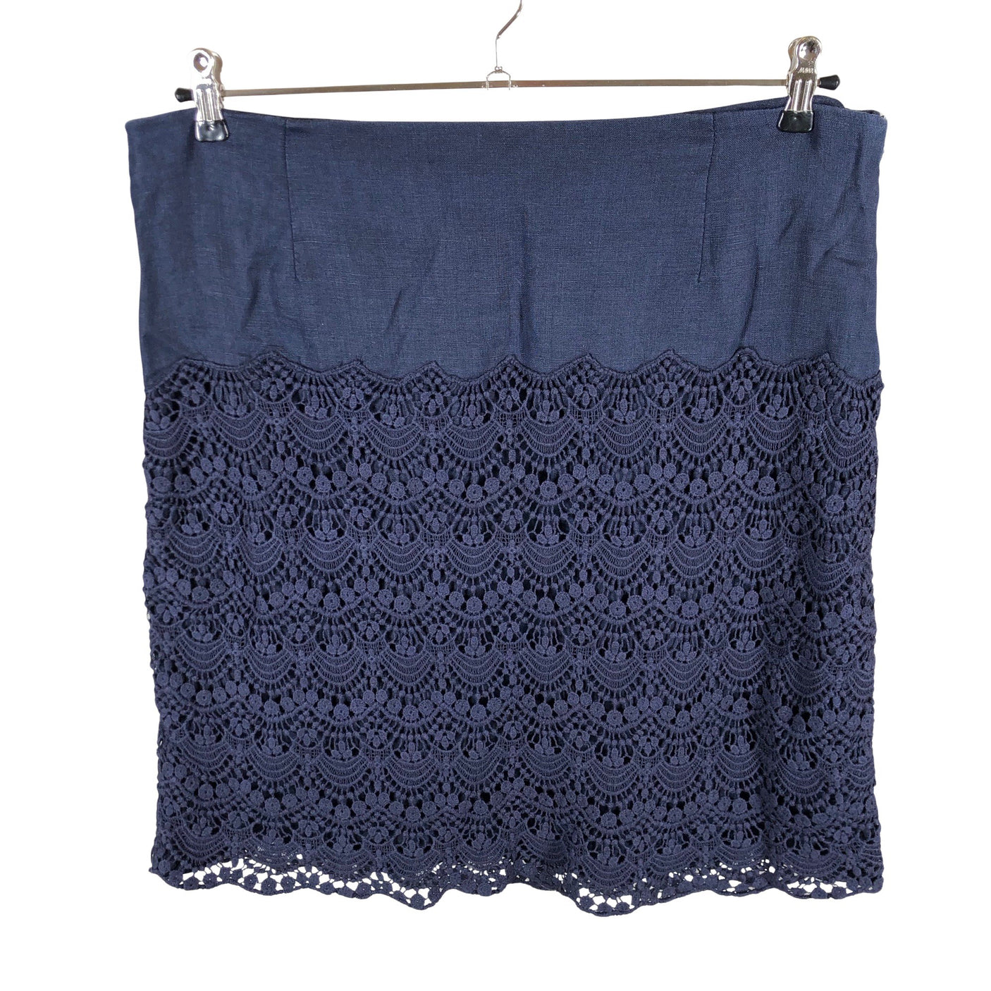 Unisex Flash Woman - Fabric skirt, size 42 - Blue (1)