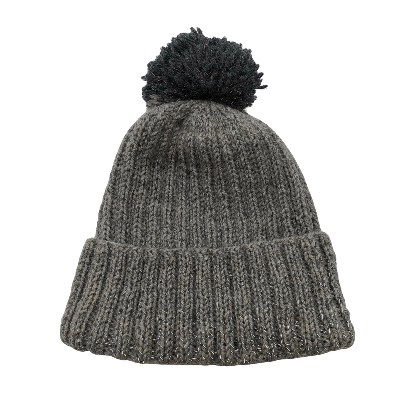 Unisex Handmade - Winter beanie, size 52 - 54 cm - Gray (1)