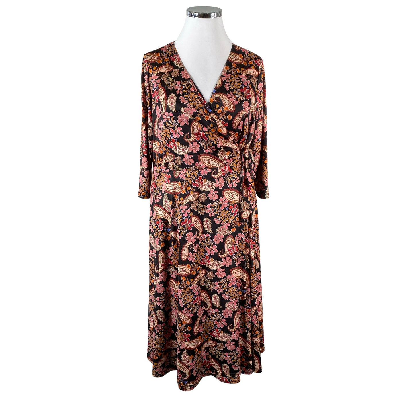 Unisex Paprika - Tricot dress, size 44 - Gold (1)