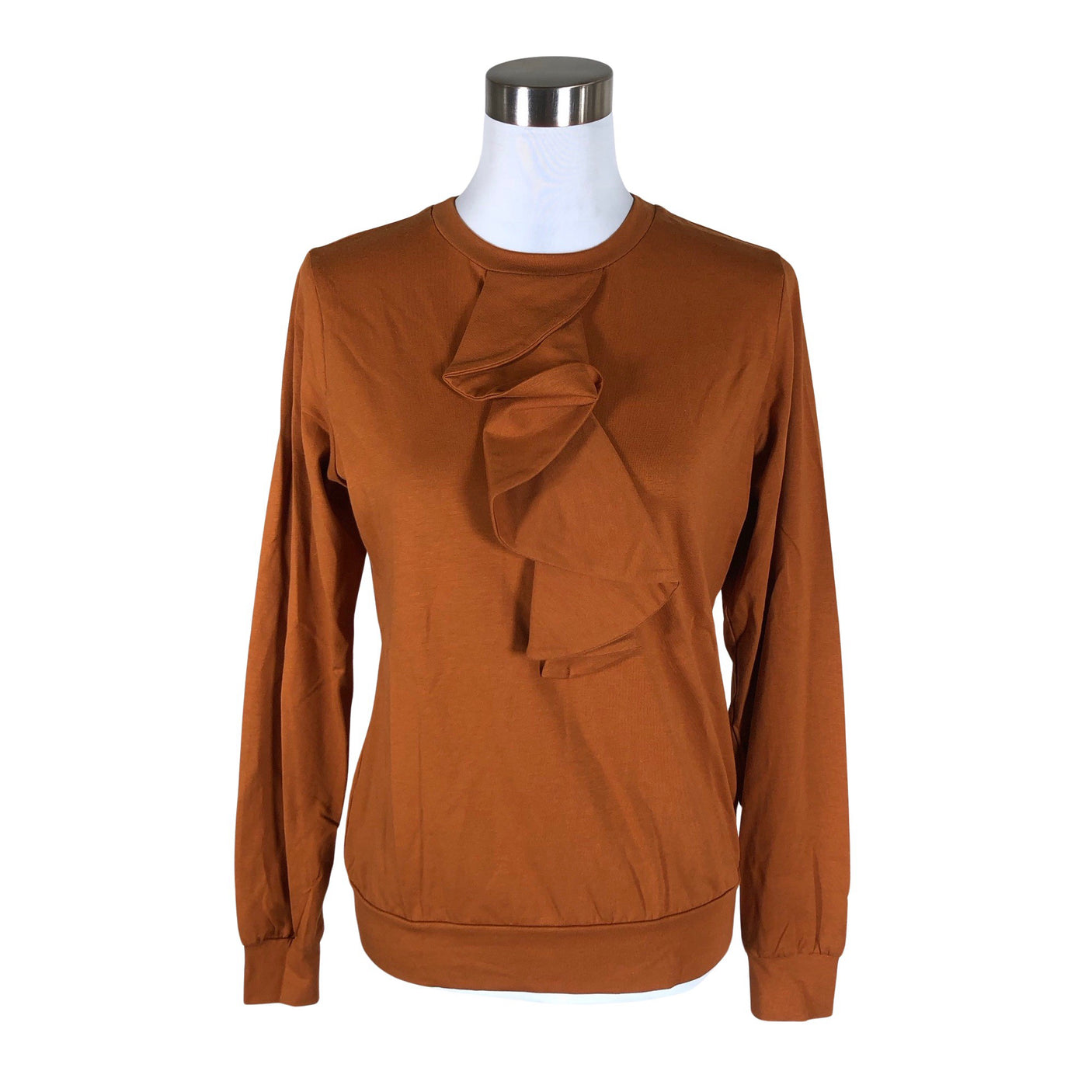 Unisex NOSH - Tricot shirt, size 36 - Brown (1)